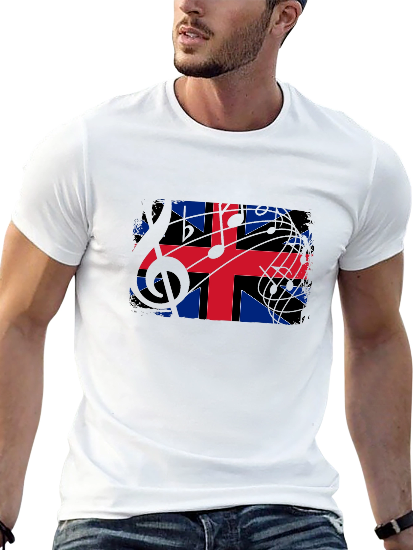 Icelandic Music Flag T-Shirt