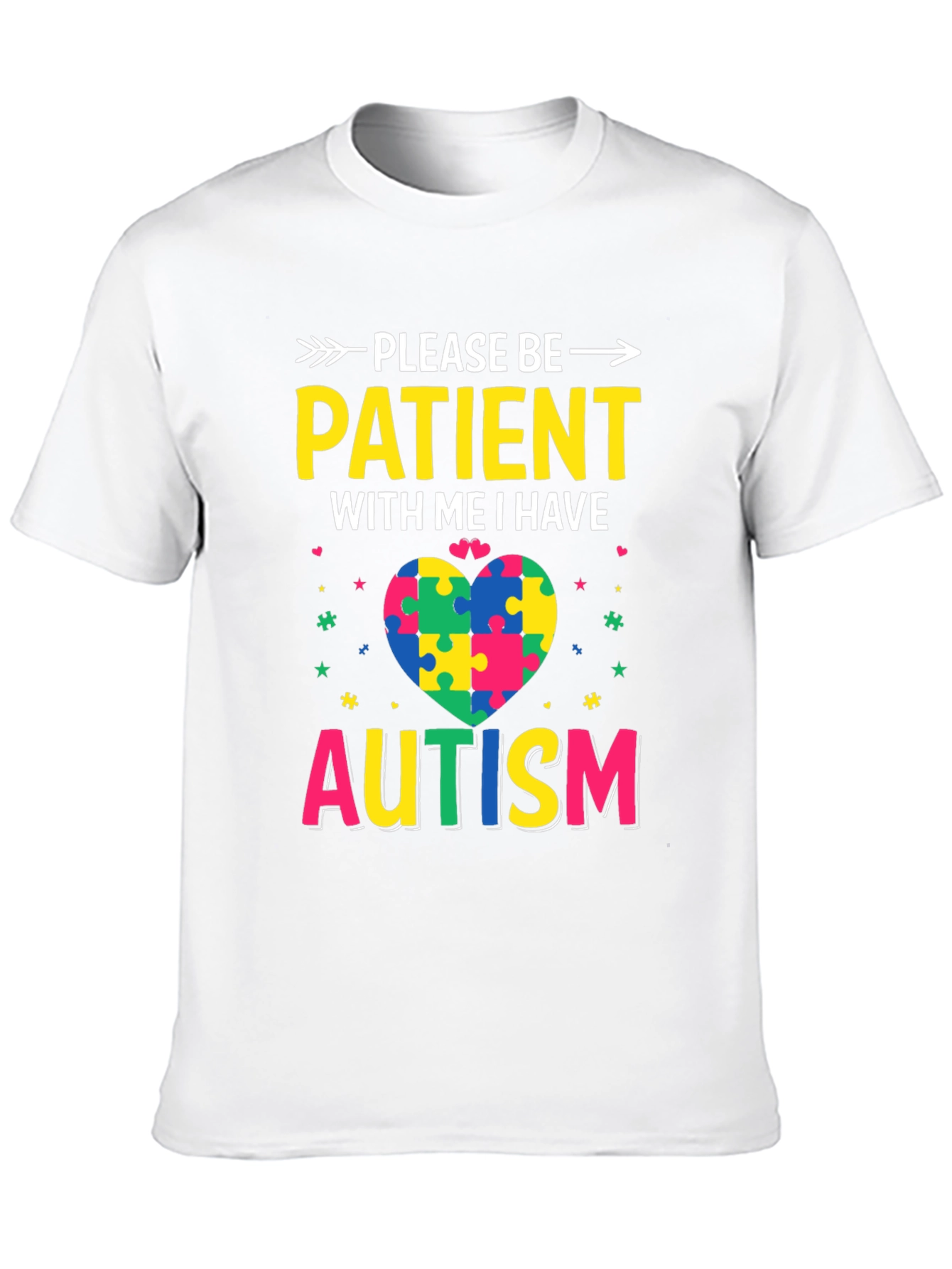Autism Awareness T-Shirt: Please Be Patient