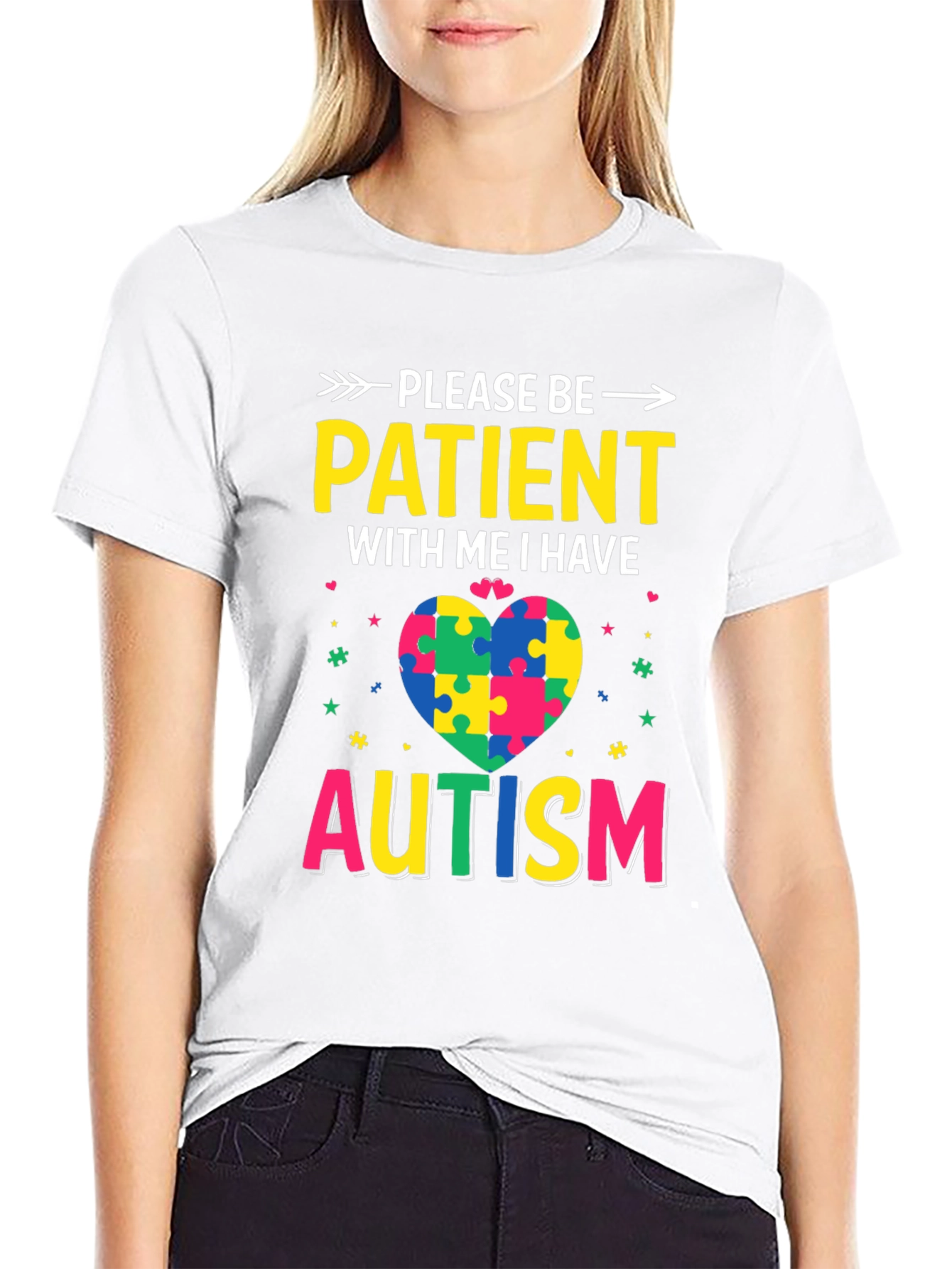 Autism Awareness T-Shirt: Please Be Patient