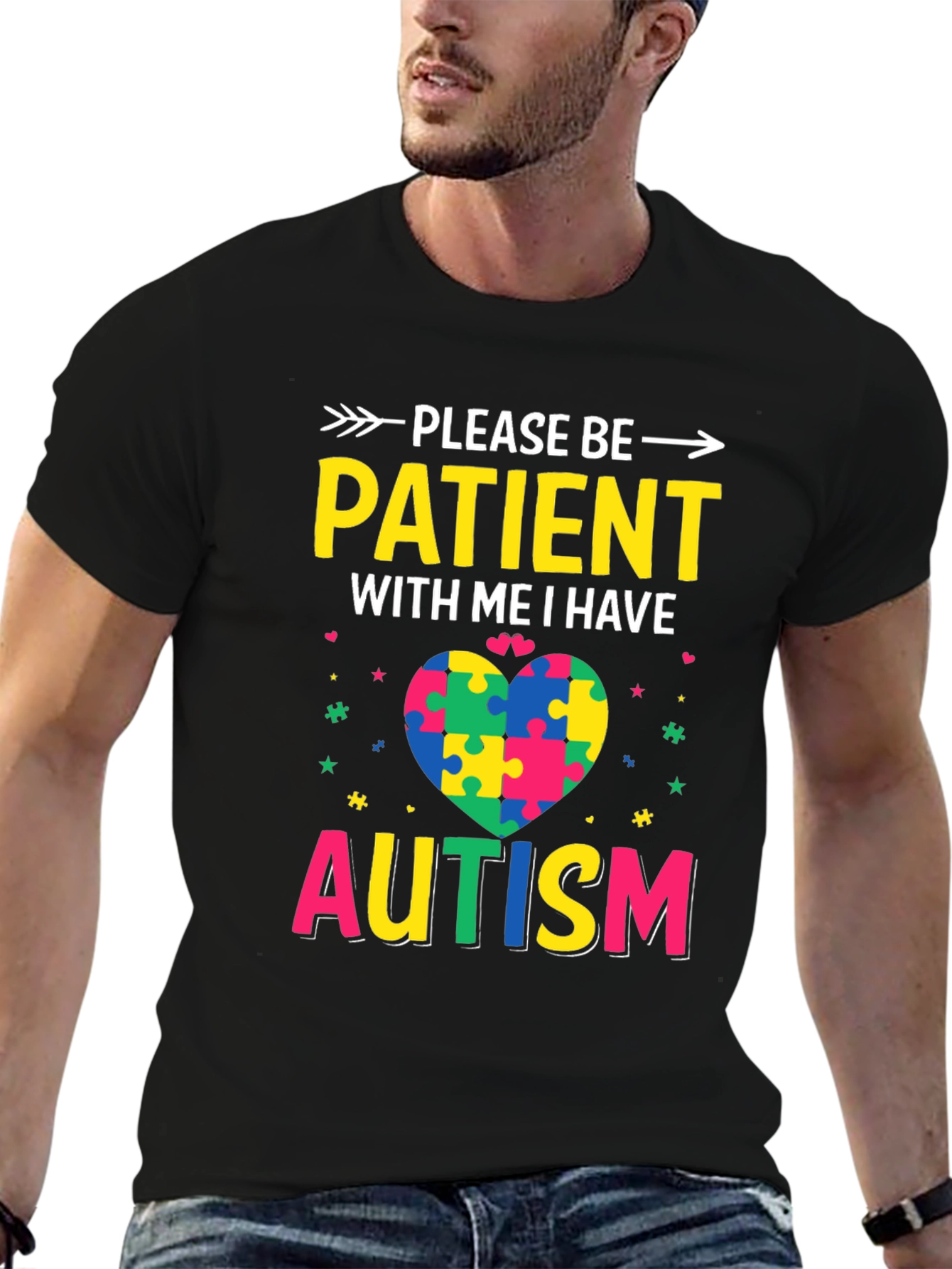 Autism Awareness T-Shirt: Please Be Patient