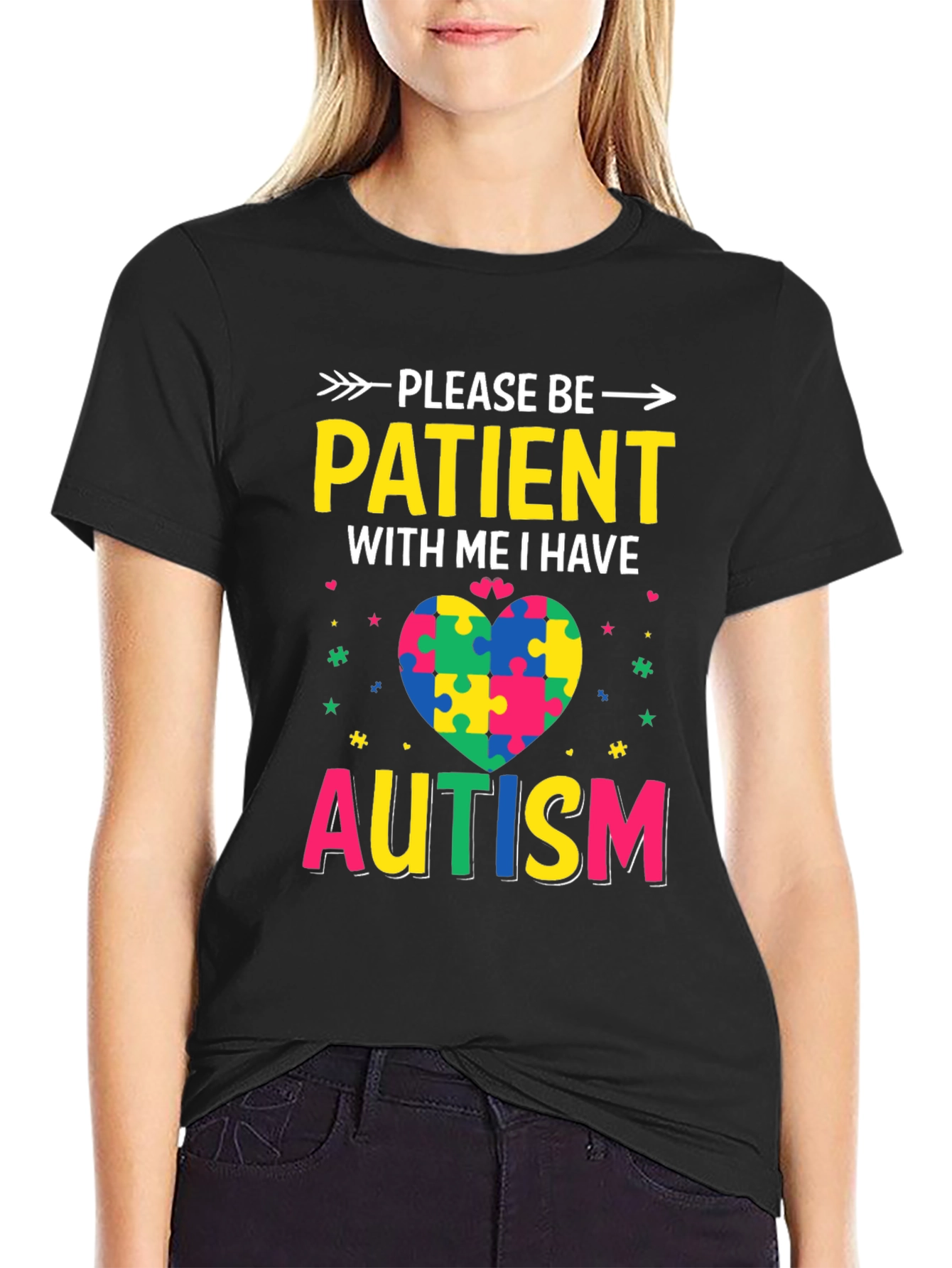 Autism Awareness T-Shirt: Please Be Patient