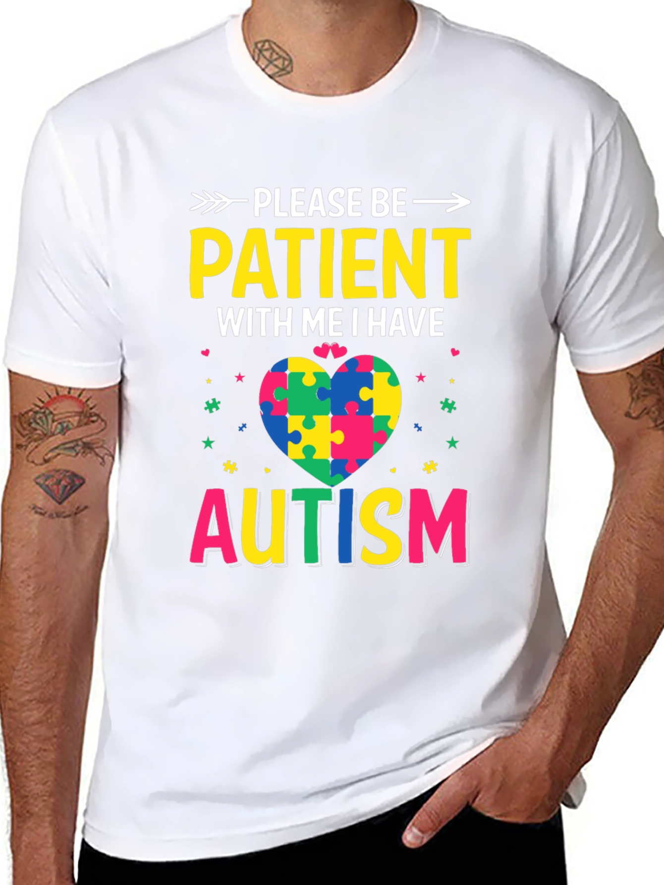 Autism Awareness T-Shirt: Please Be Patient