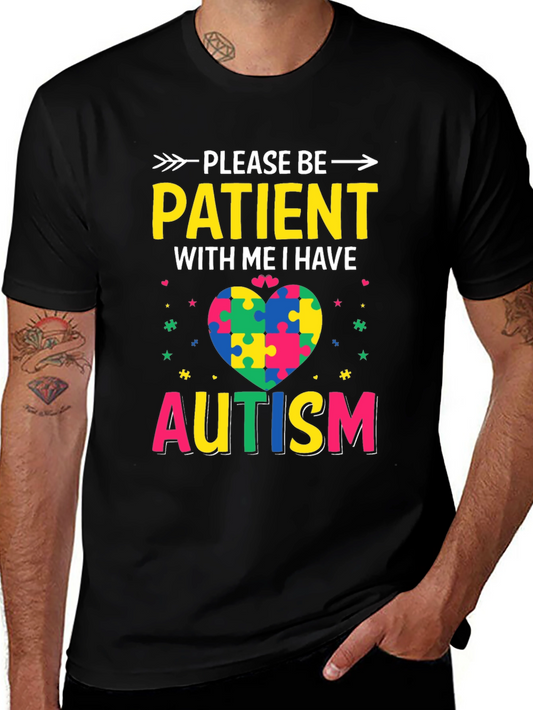 Autism Awareness T-Shirt: Please Be Patient