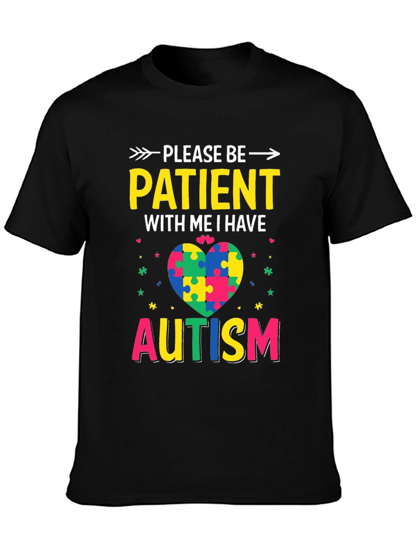 Autism Awareness T-Shirt: Please Be Patient