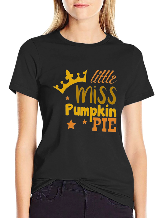 Little Miss Pumpkin Pie T-Shirt - Fall Theme