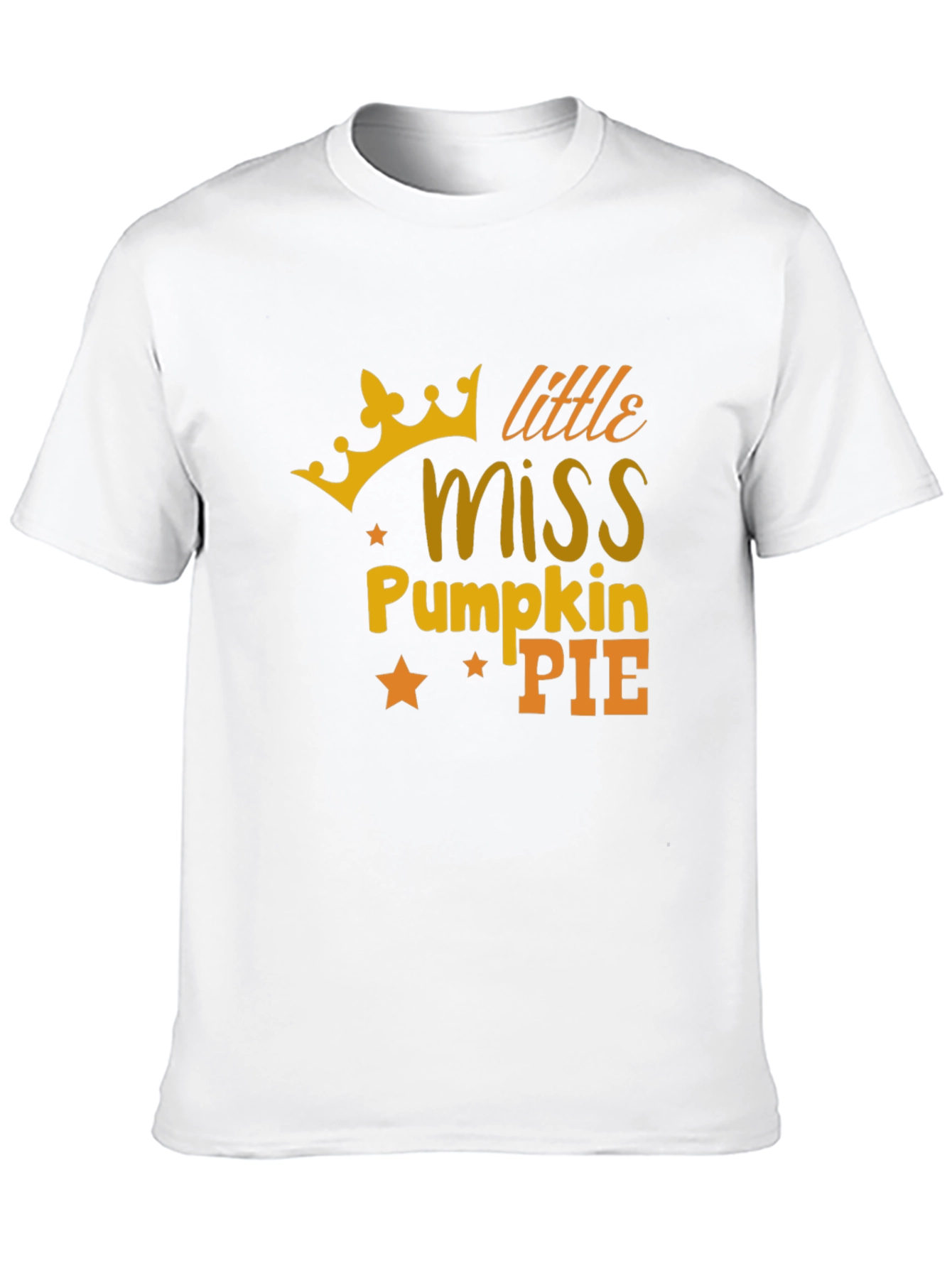 Little Miss Pumpkin Pie T-Shirt - Fall Theme