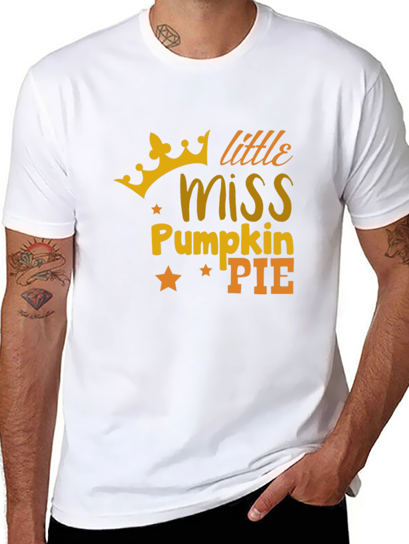 Little Miss Pumpkin Pie T-Shirt - Fall Theme