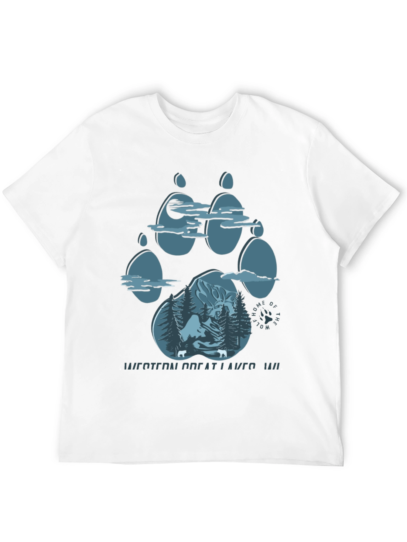 Wolf Paw Graphic Tee