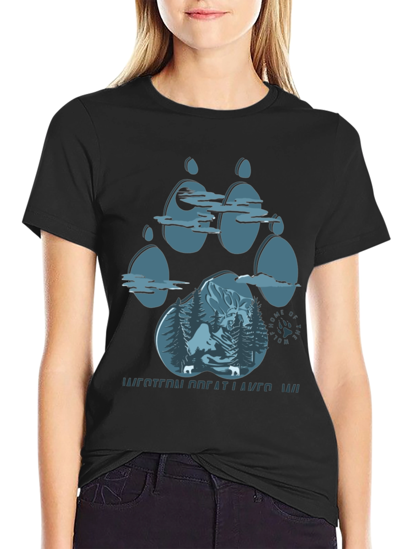 Wolf Paw Graphic Tee