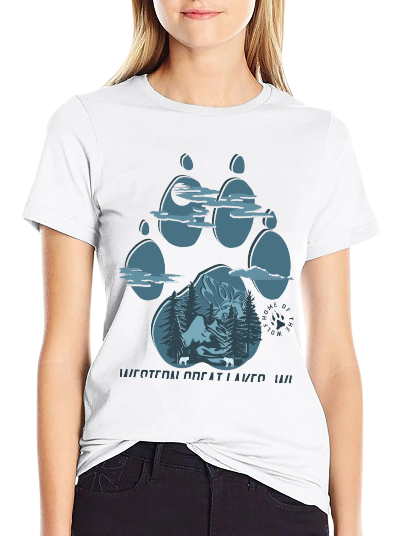 Wolf Paw Graphic Tee