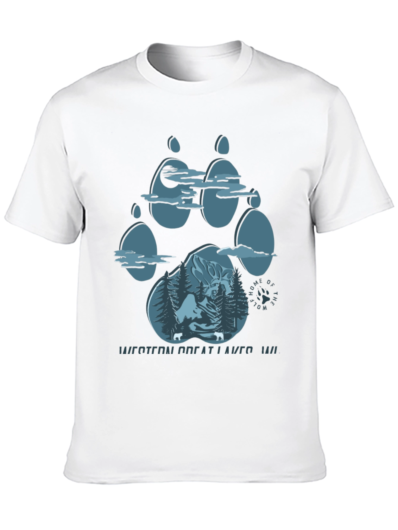 Wolf Paw Graphic Tee