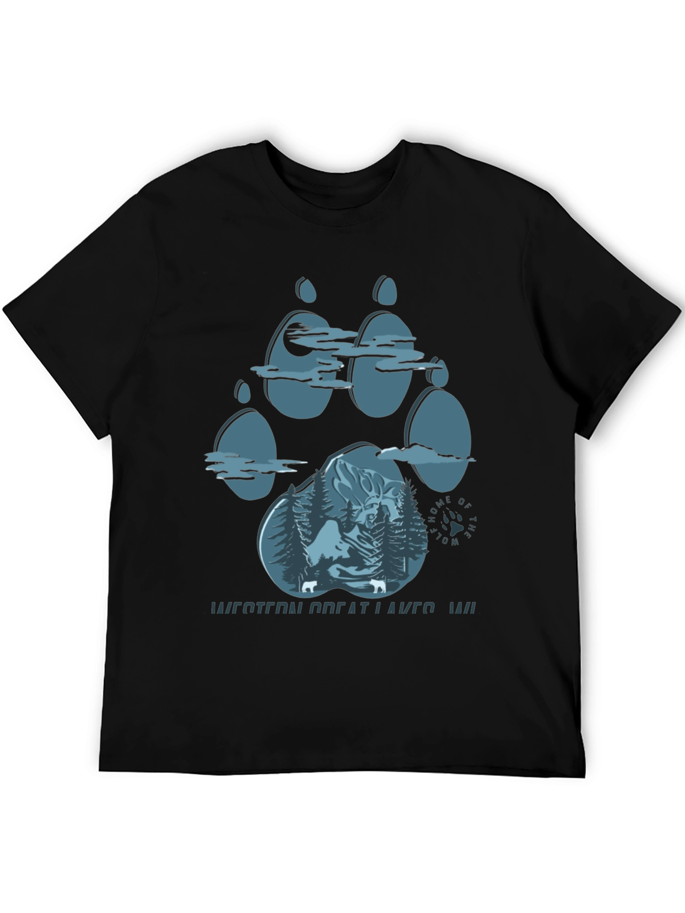 Wolf Paw Graphic Tee