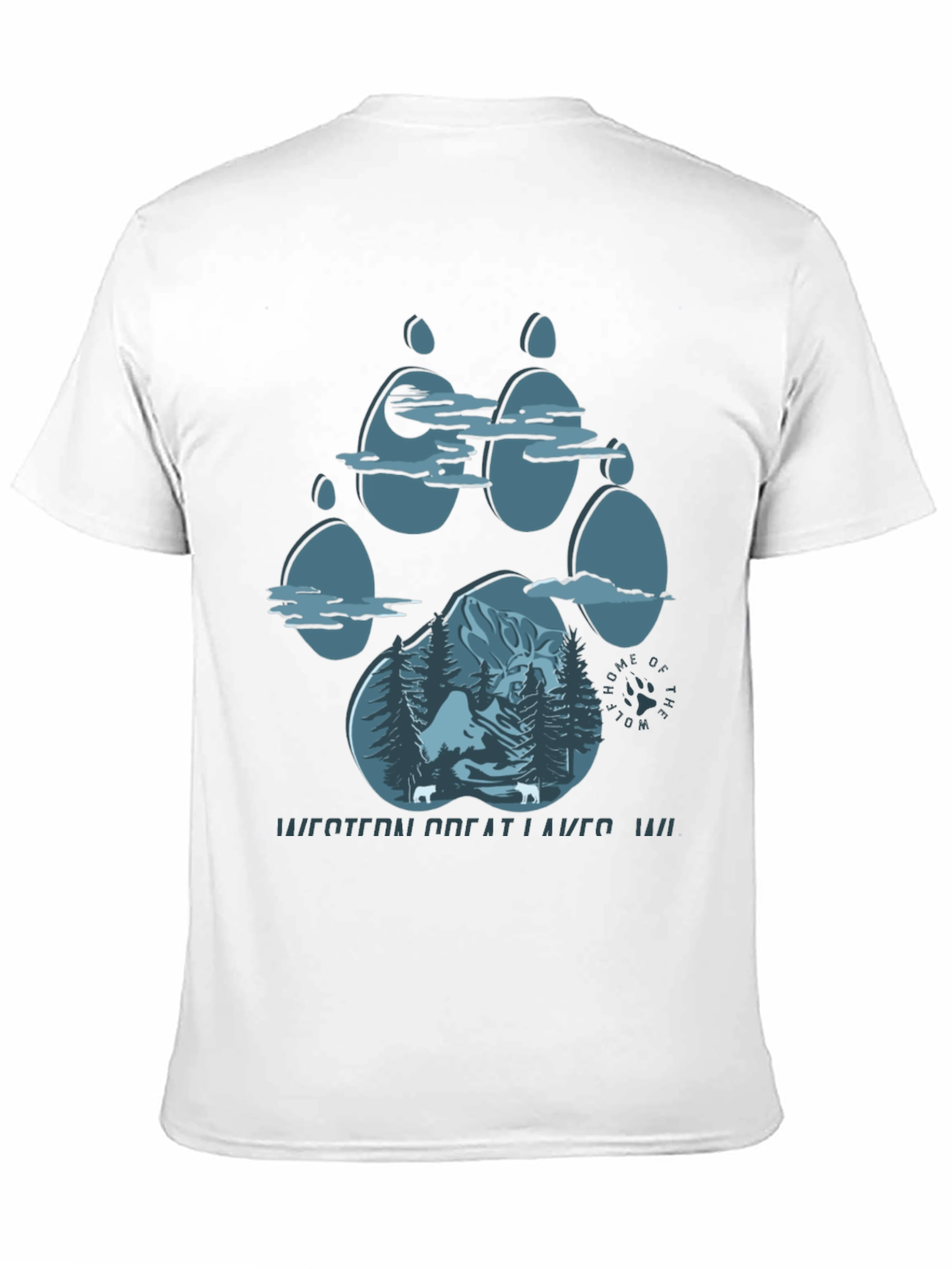 Wolf Paw Graphic Tee
