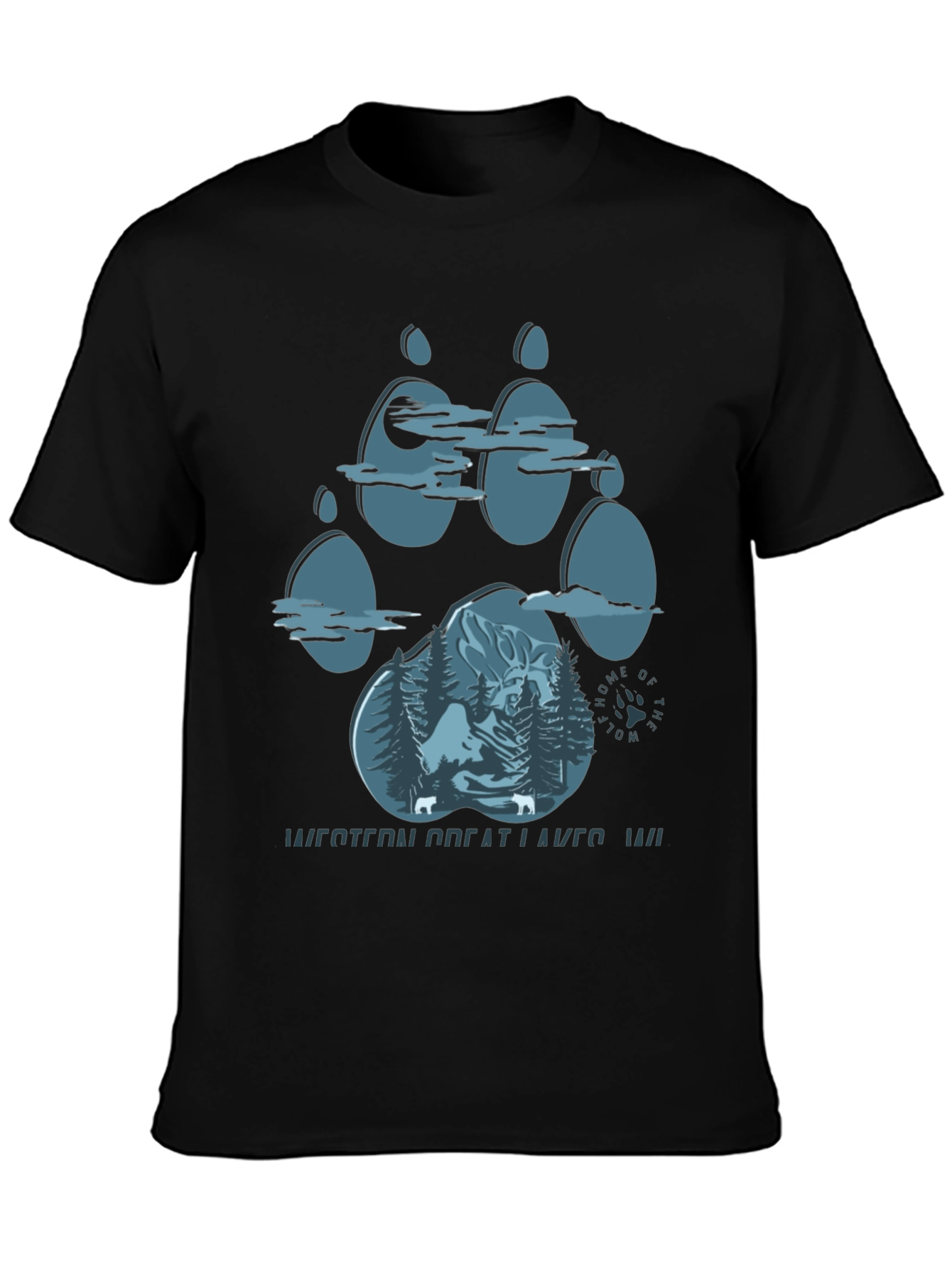 Wolf Paw Graphic Tee