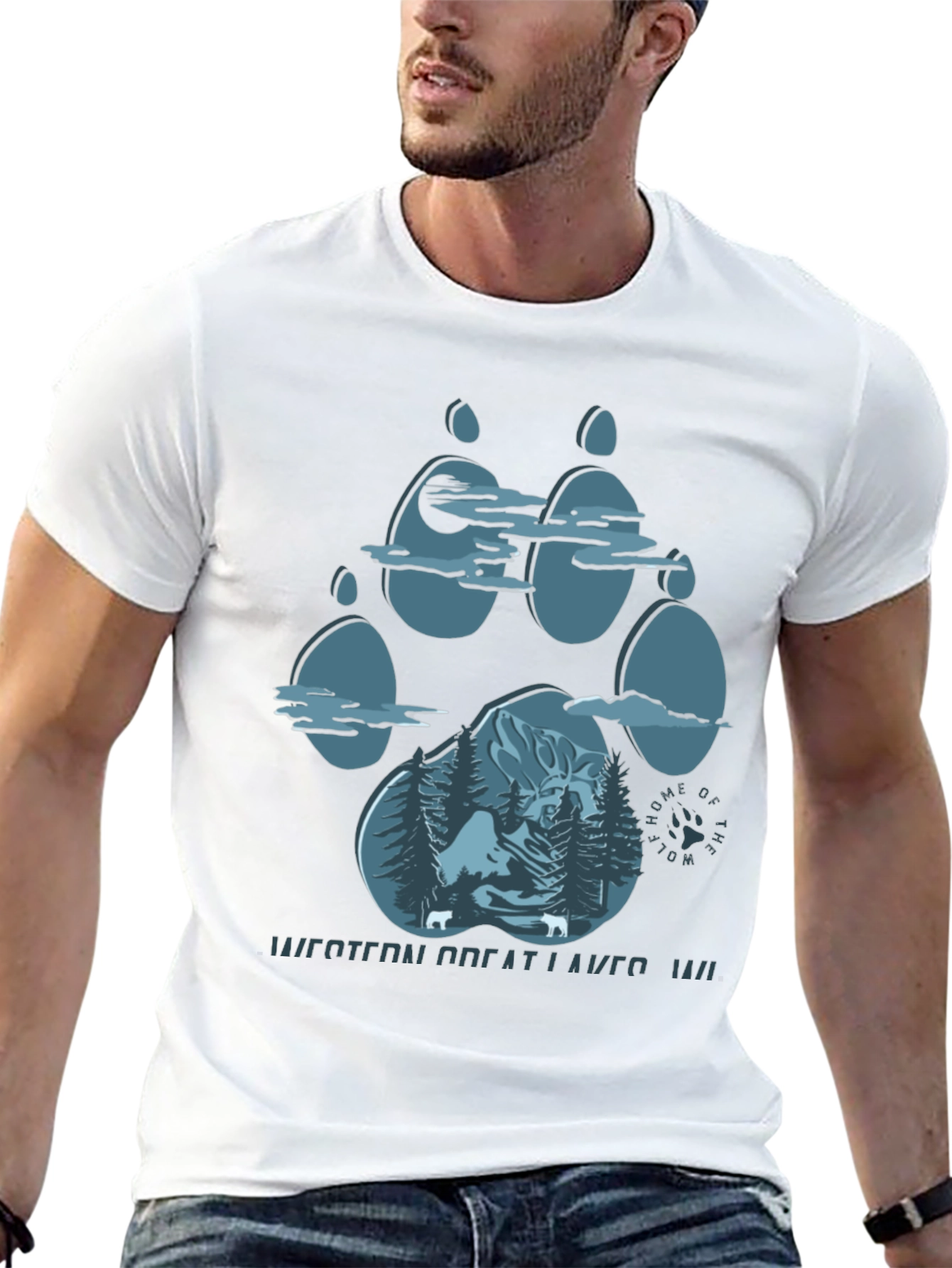 Wolf Paw Graphic Tee