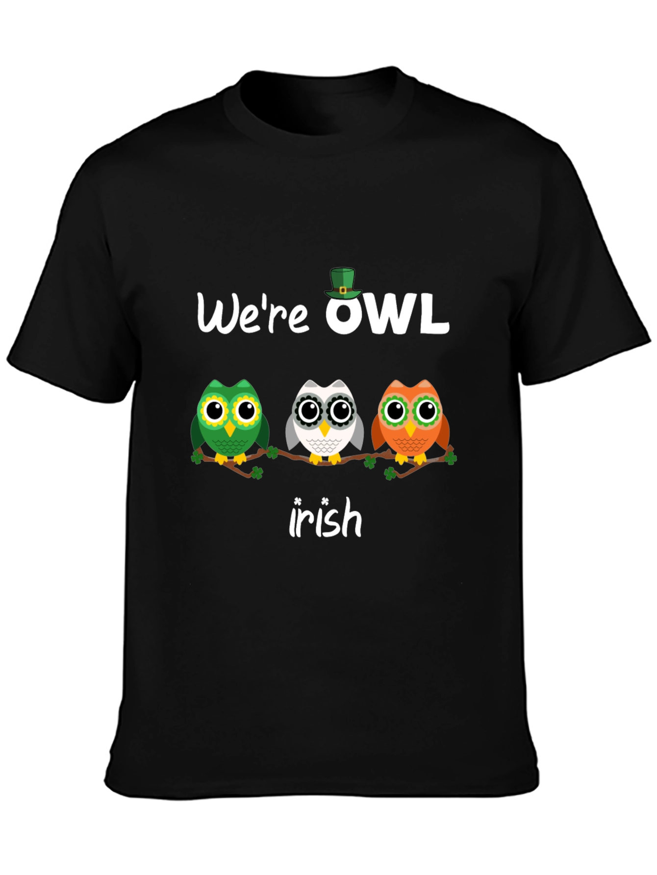 Were Owl Irish St. Patricks Day T-Shirt
