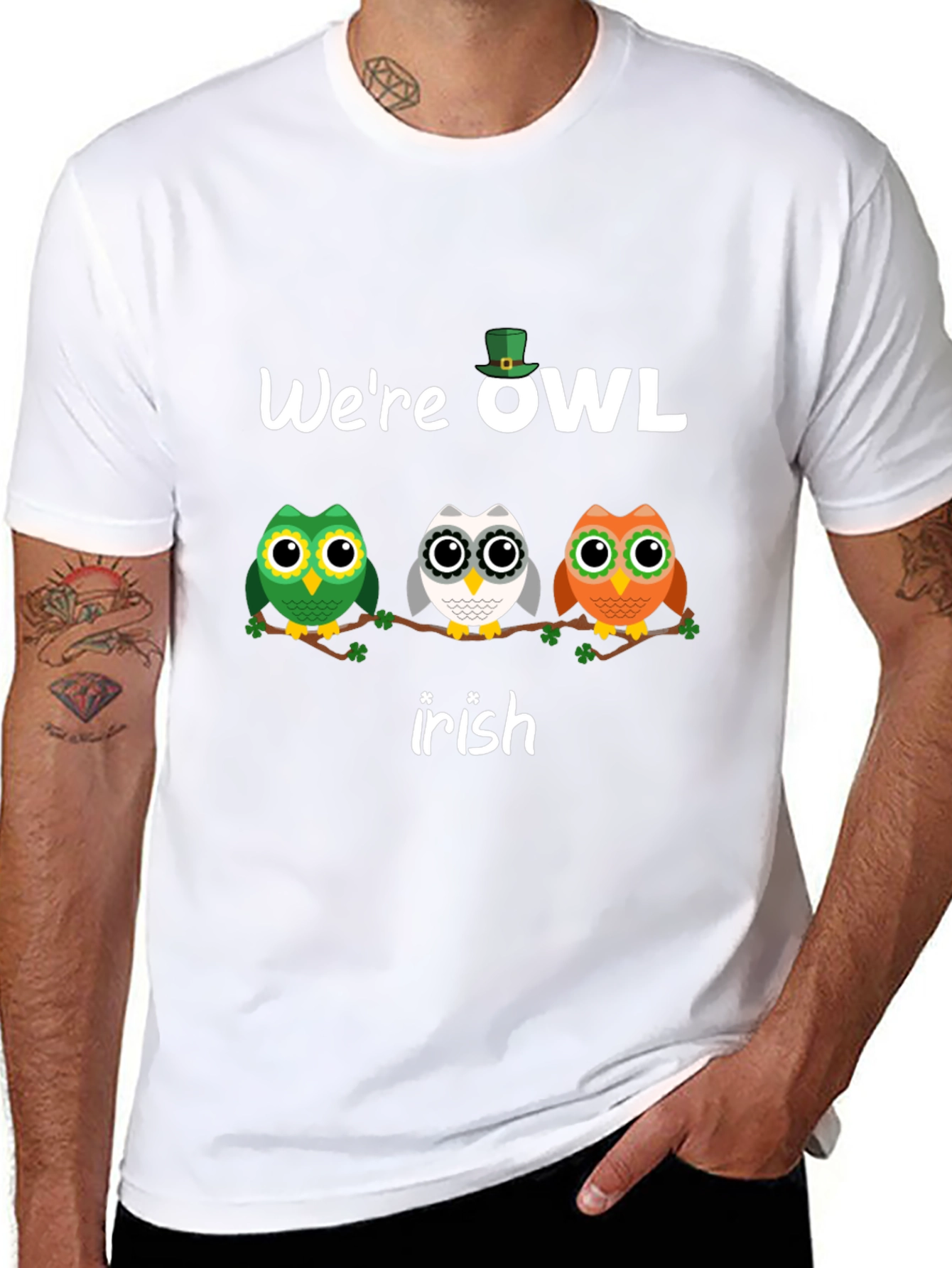 Were Owl Irish St. Patricks Day T-Shirt