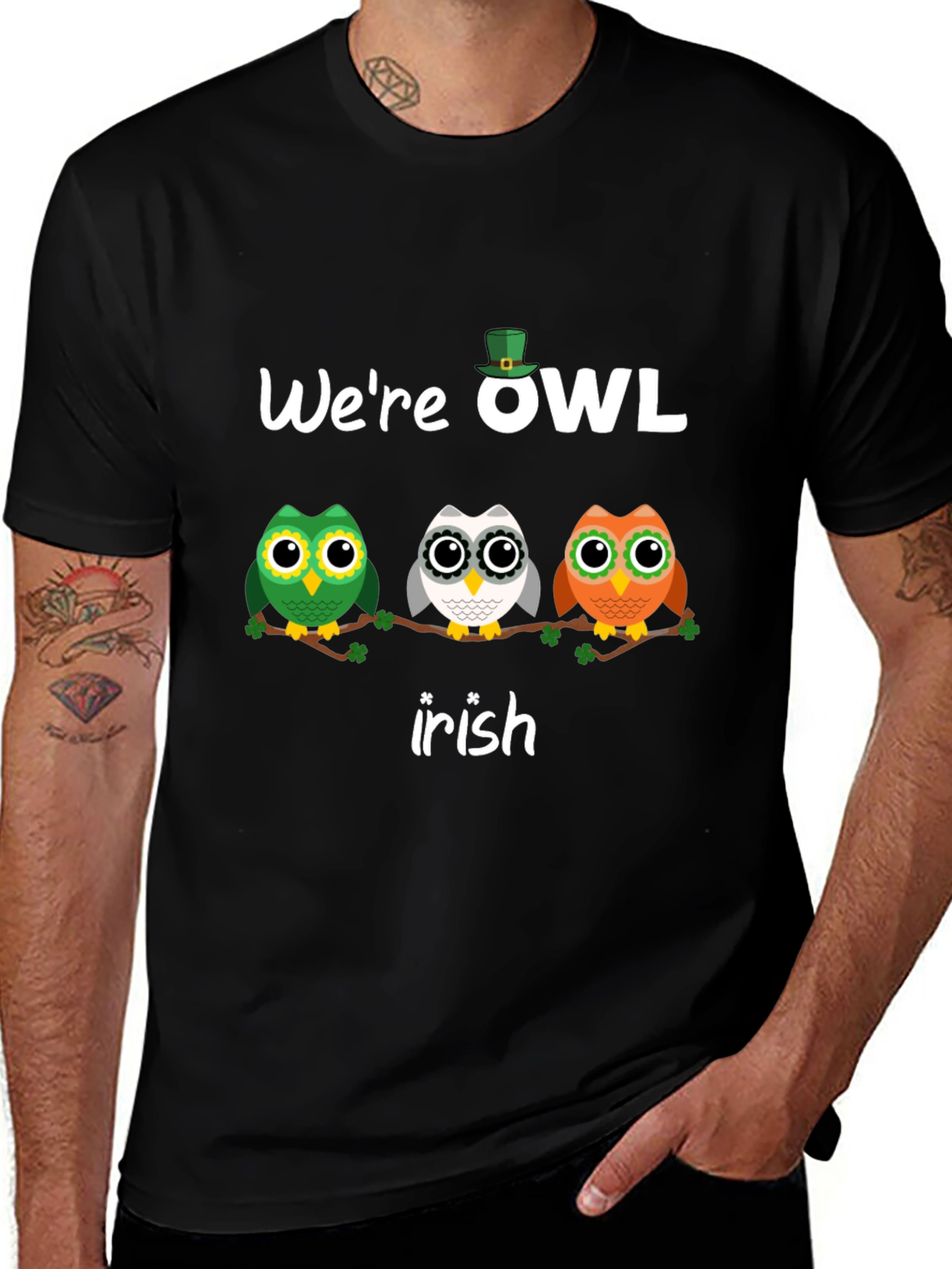 Were Owl Irish St. Patricks Day T-Shirt
