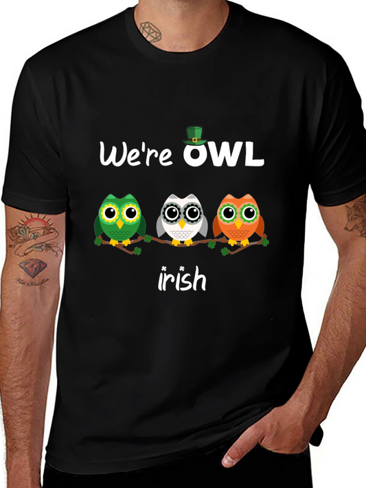Were Owl Irish St. Patricks Day T-Shirt