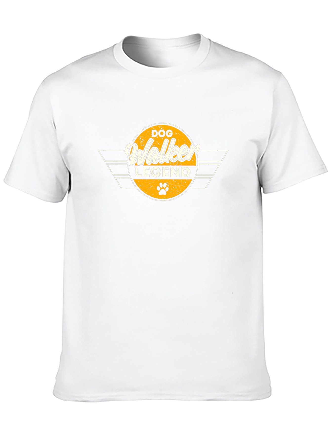 Dog Walker Legend Black T-Shirt