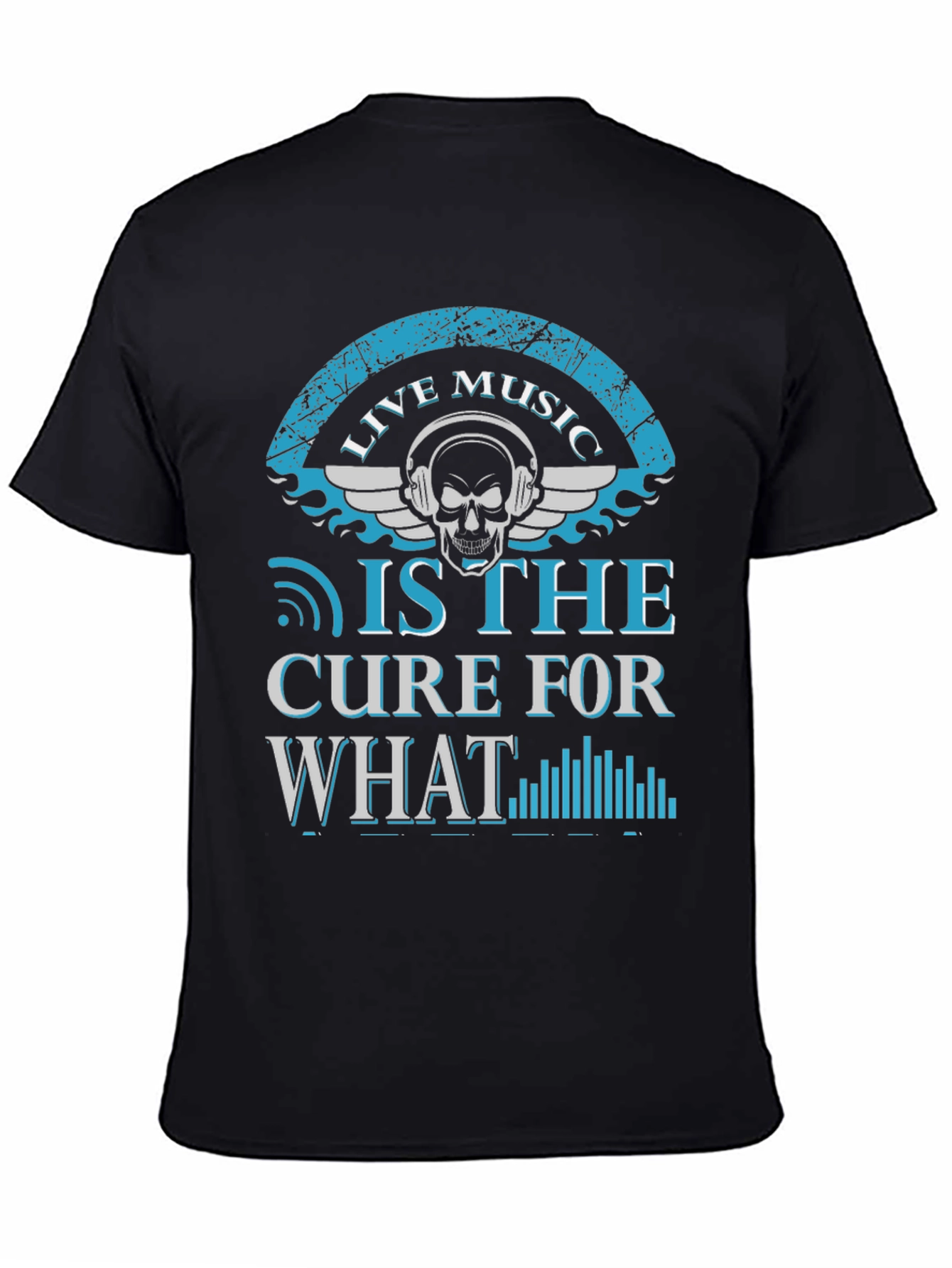Live Music Cure Graphic T-Shirt