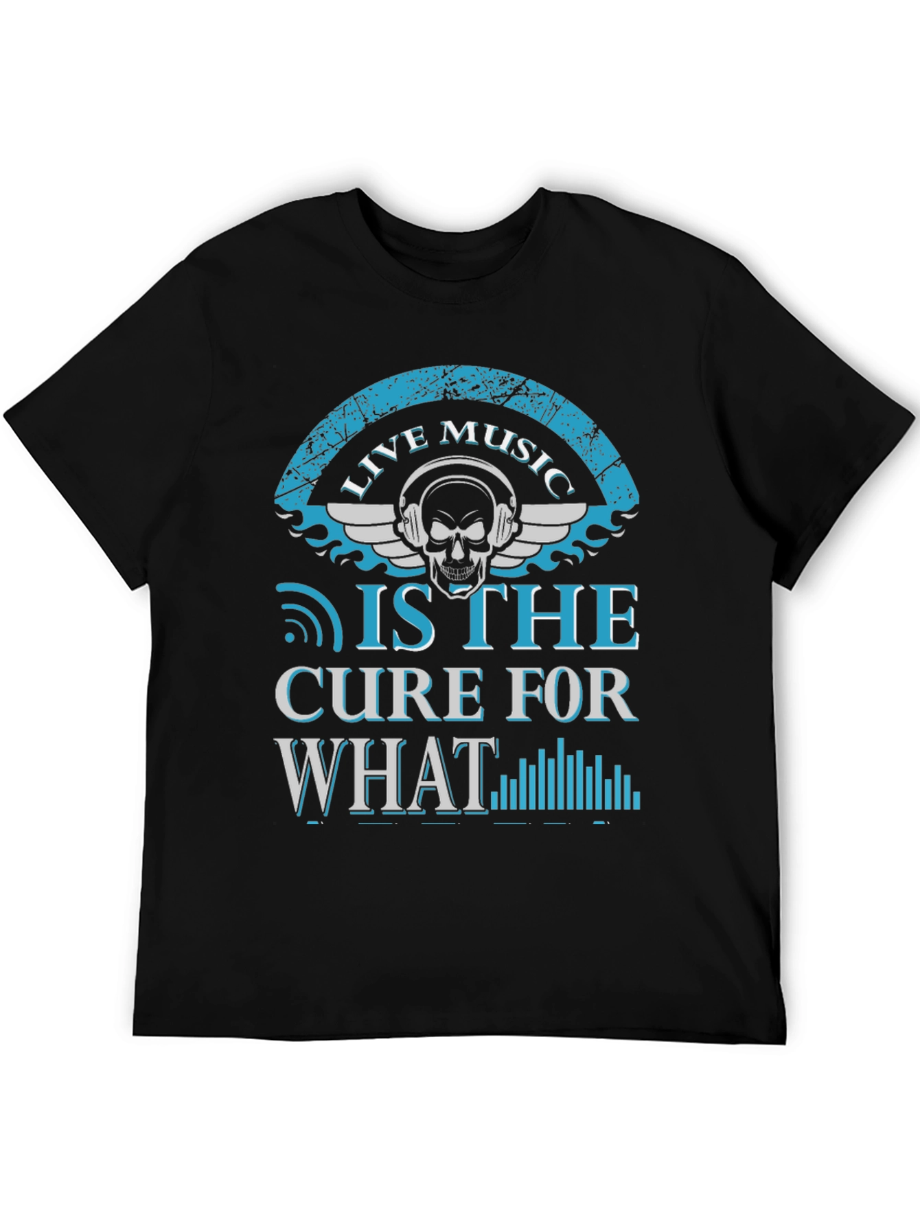 Live Music Cure Graphic T-Shirt