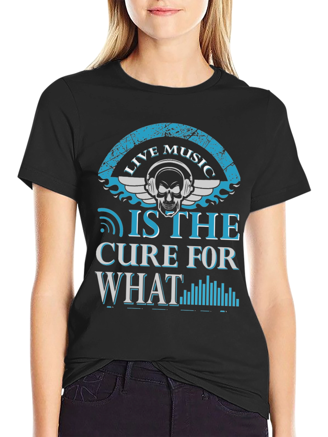 Live Music Cure Graphic T-Shirt