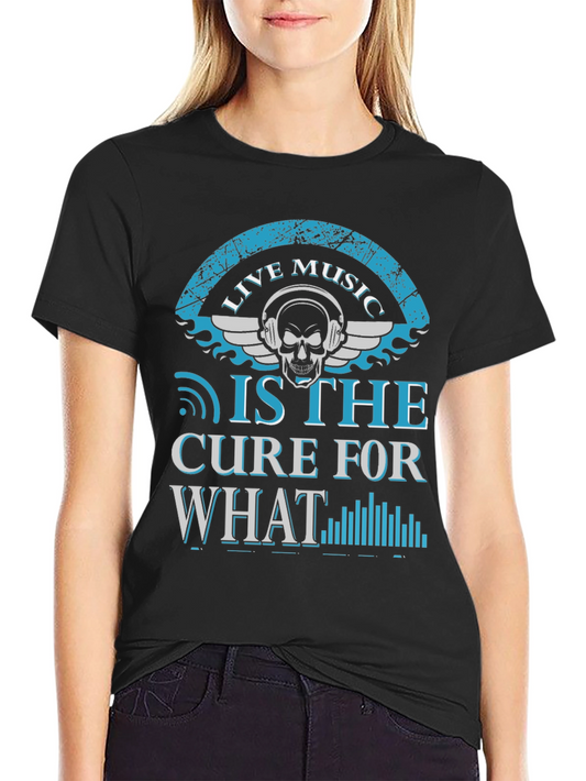 Live Music Cure Graphic T-Shirt