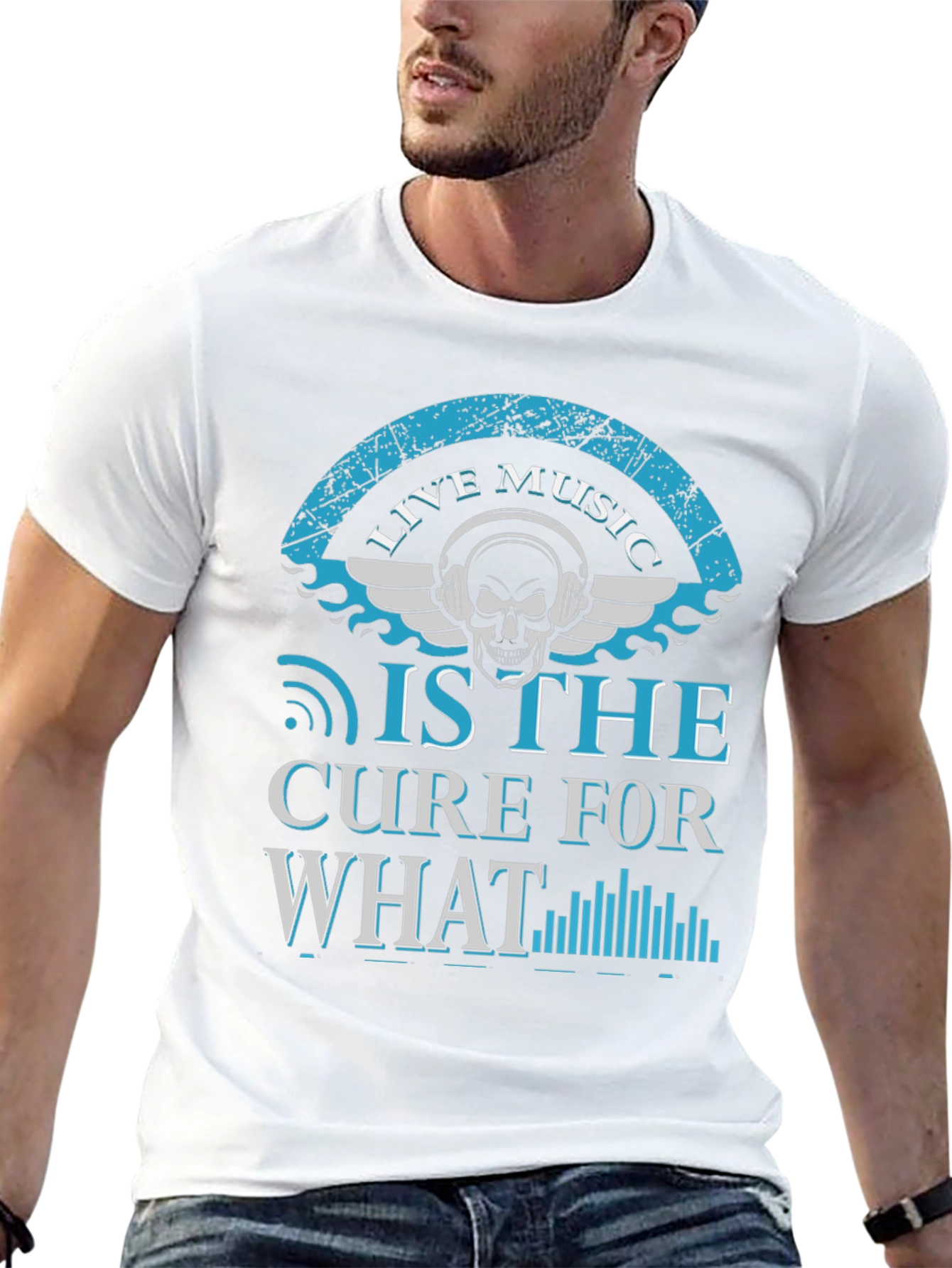 Live Music Cure Graphic T-Shirt
