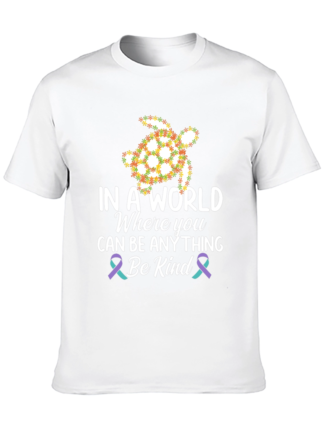 In A World Be Kind Turtle T-Shirt