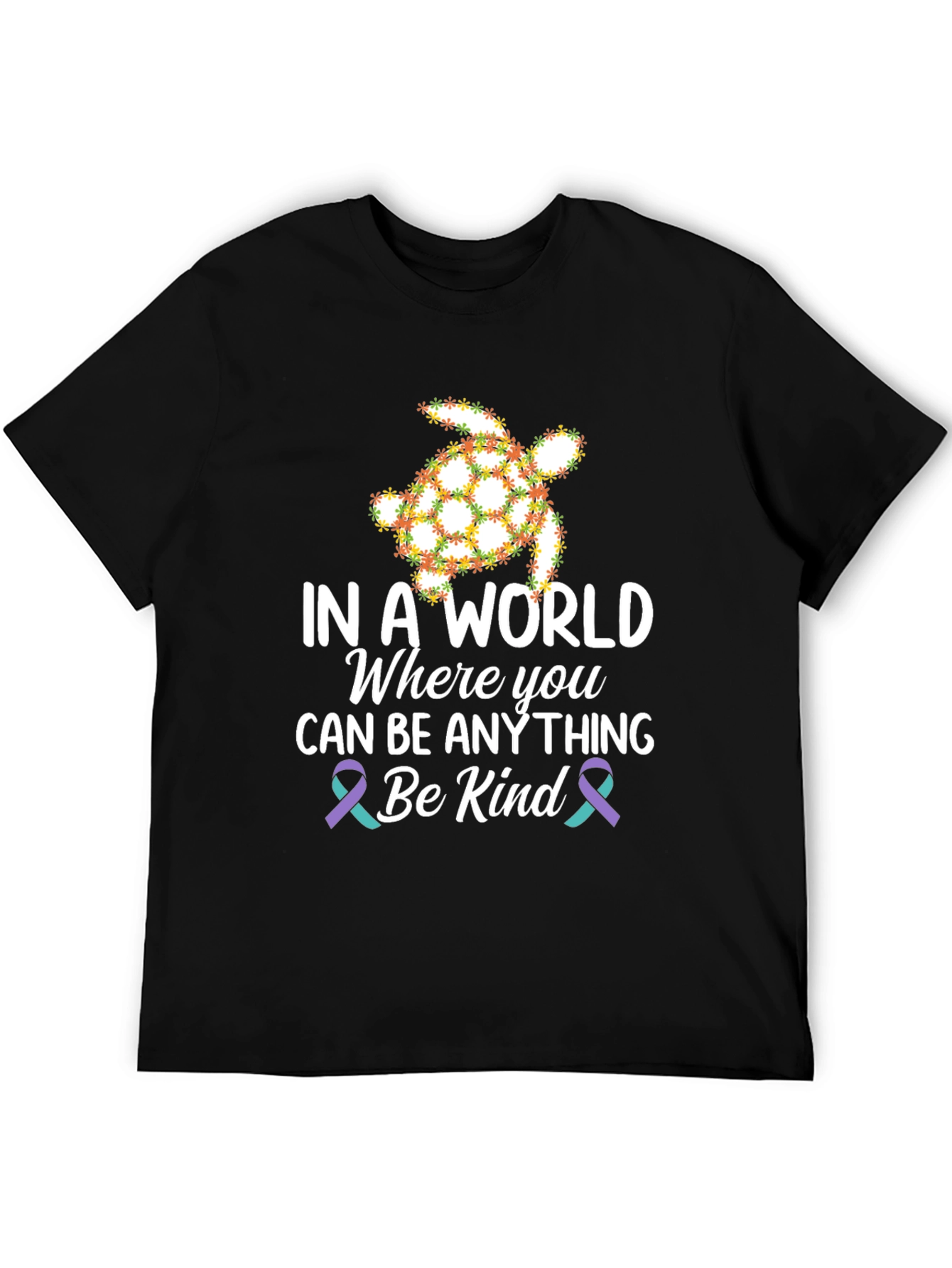 In A World Be Kind Turtle T-Shirt