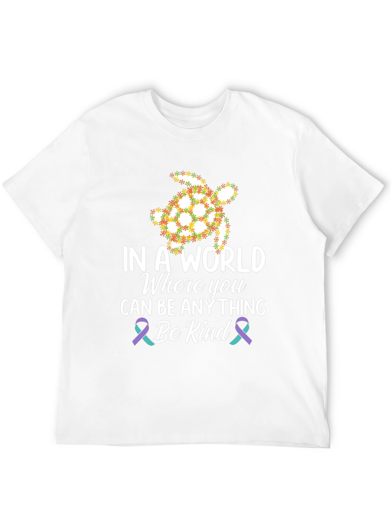 In A World Be Kind Turtle T-Shirt