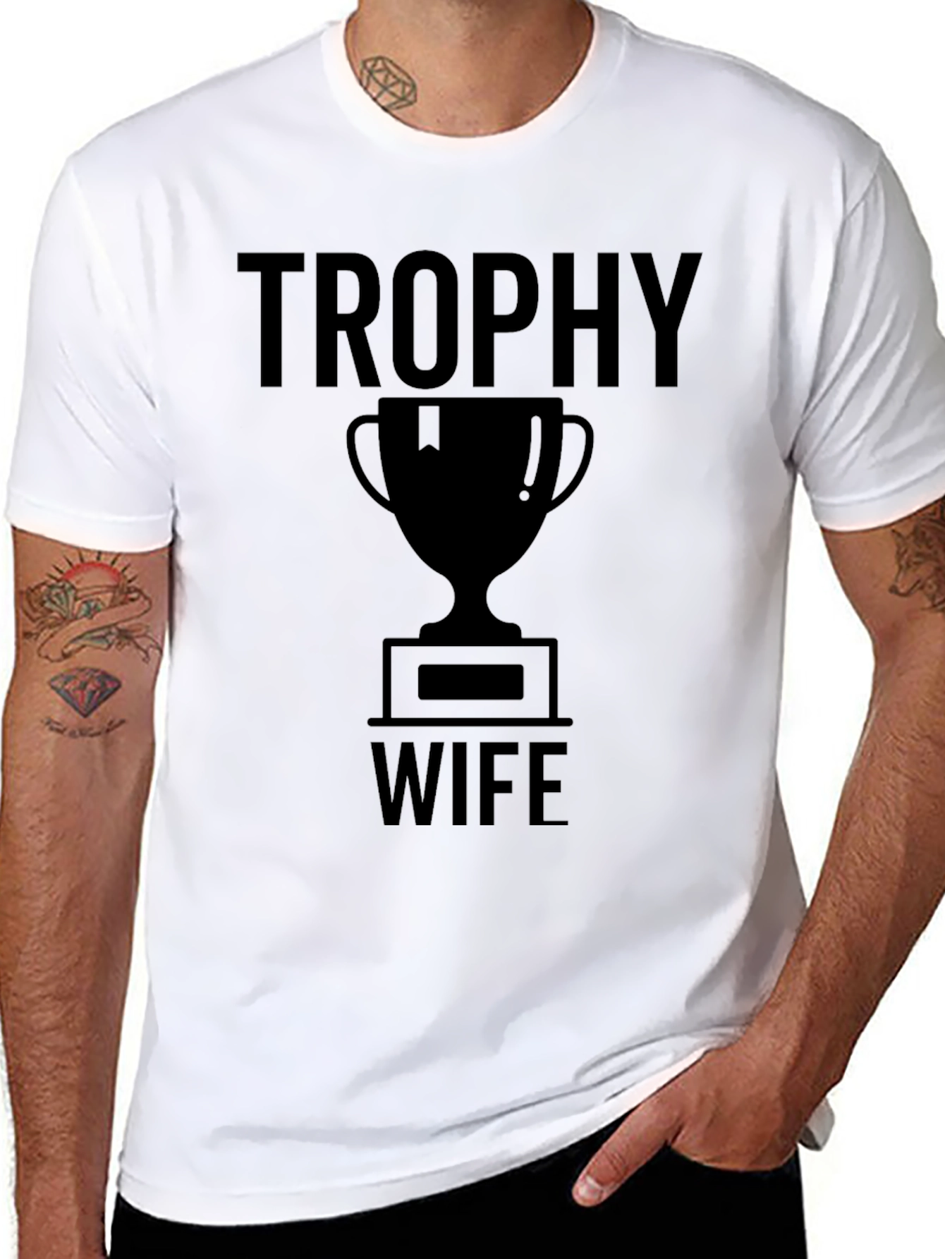 Trophy Wife Graphic Tee