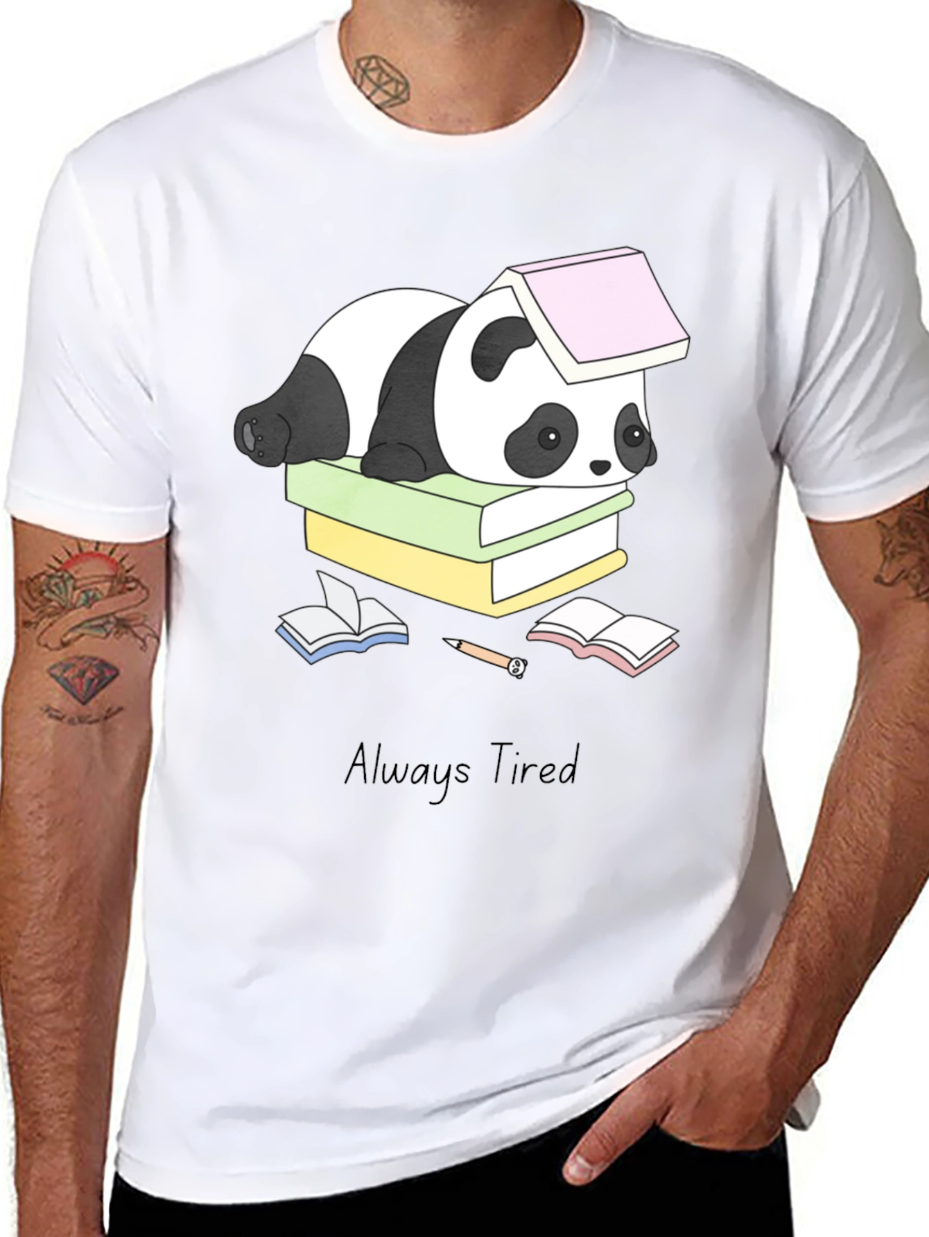 Always Tired Panda T-Shirt