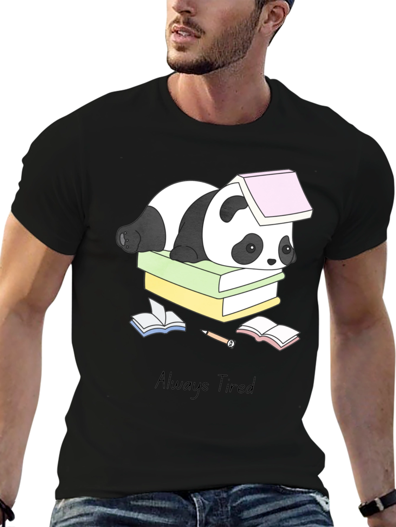 Always Tired Panda T-Shirt