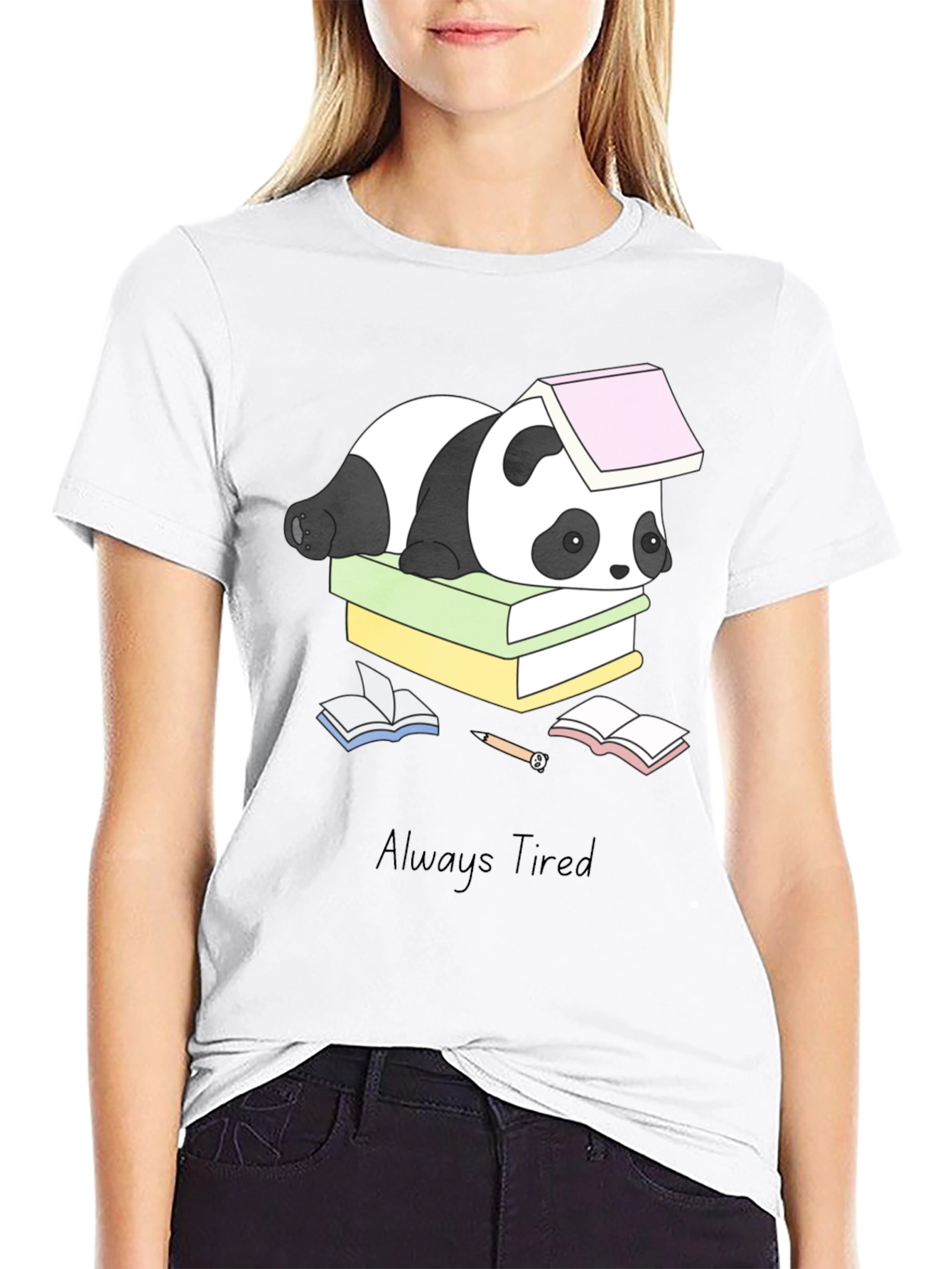 Always Tired Panda T-Shirt