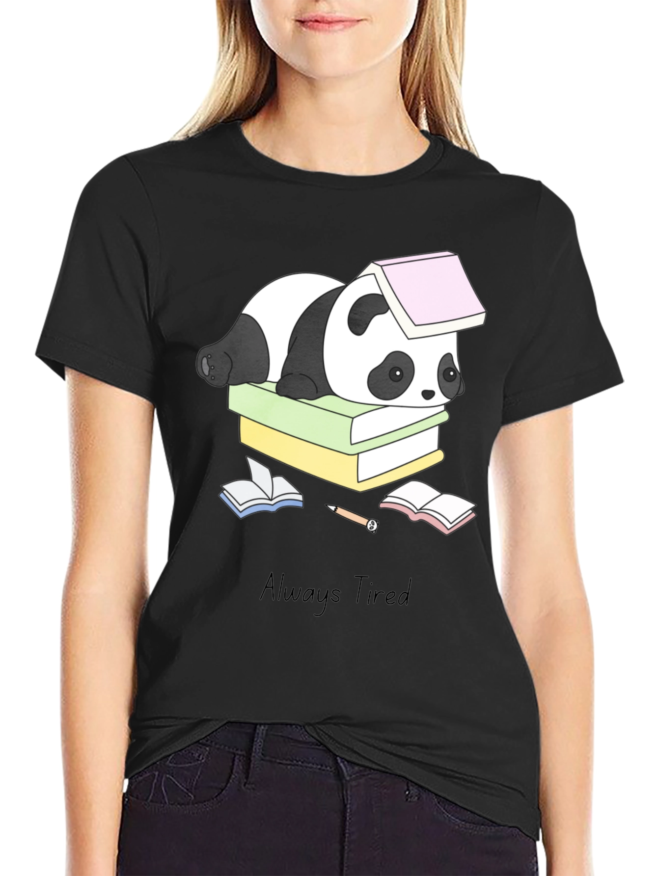 Always Tired Panda T-Shirt