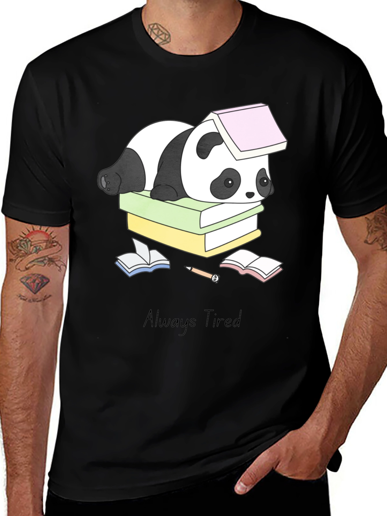 Always Tired Panda T-Shirt