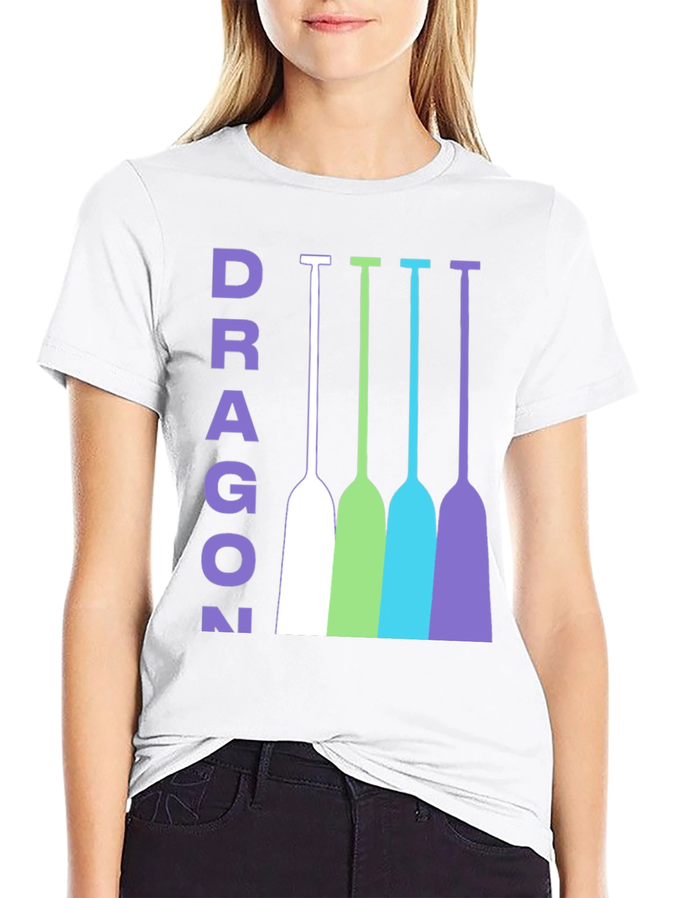 Dragon Boat Paddles Graphic Tee