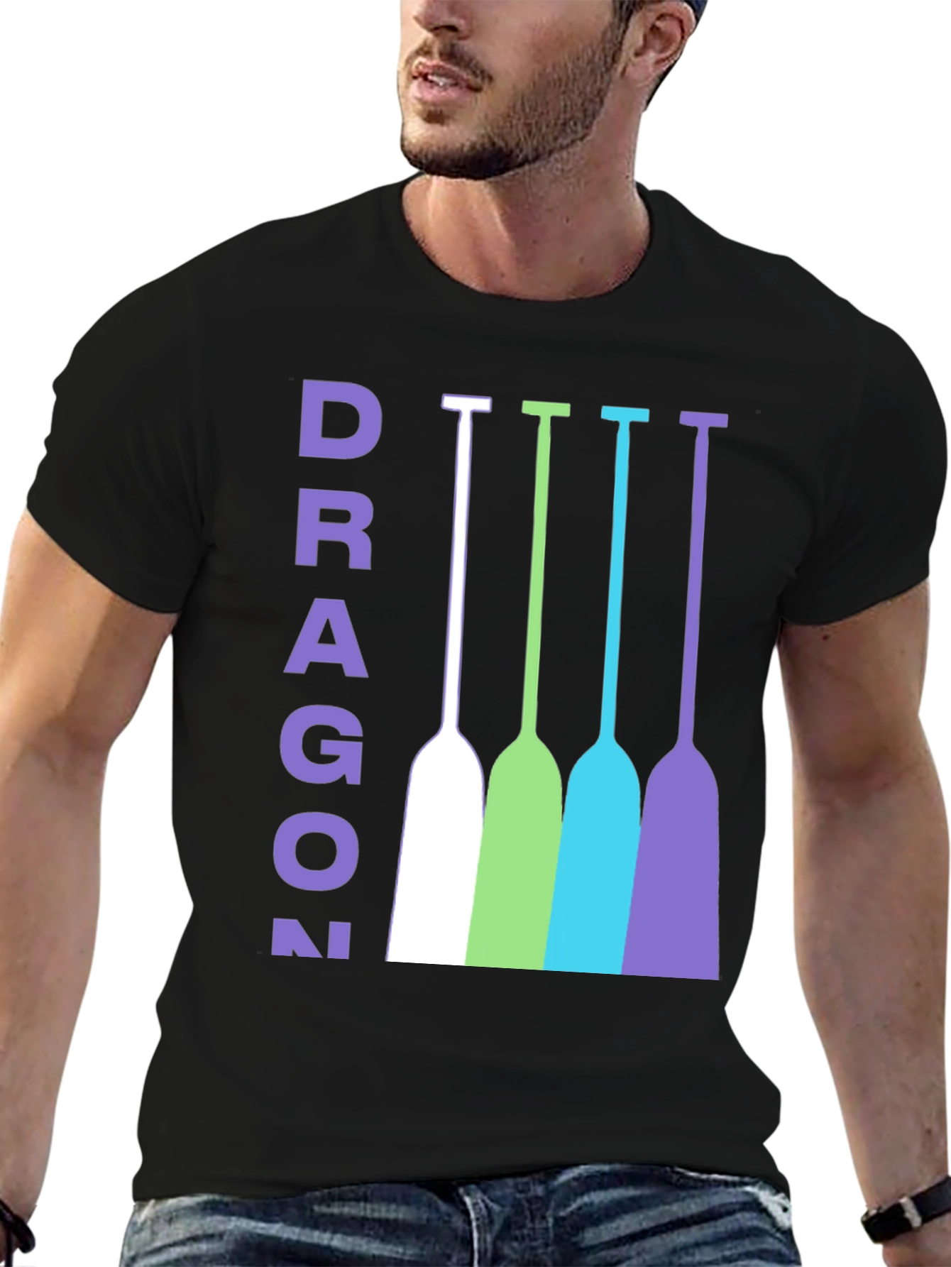Dragon Boat Paddles Graphic Tee