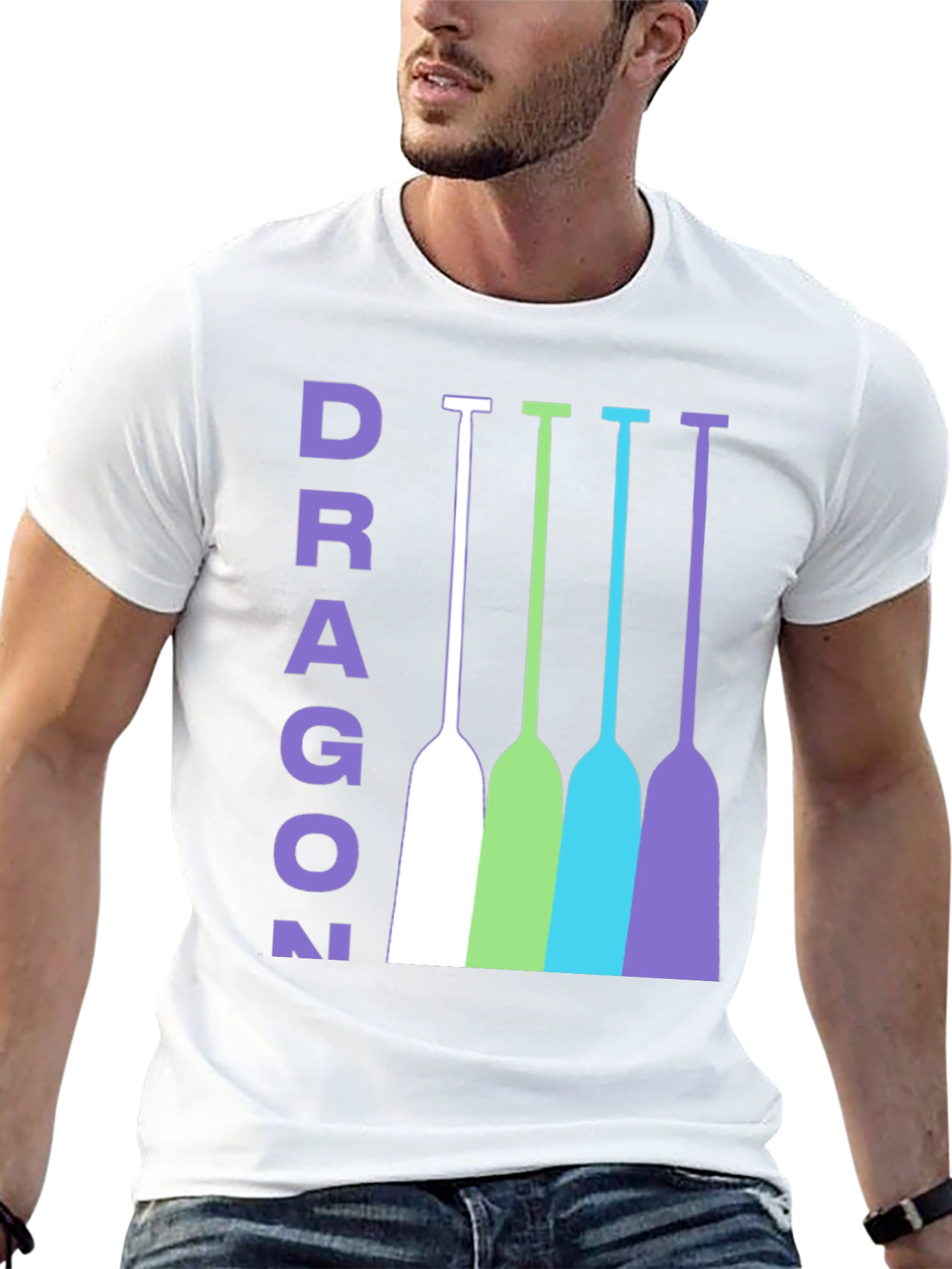 Dragon Boat Paddles Graphic Tee