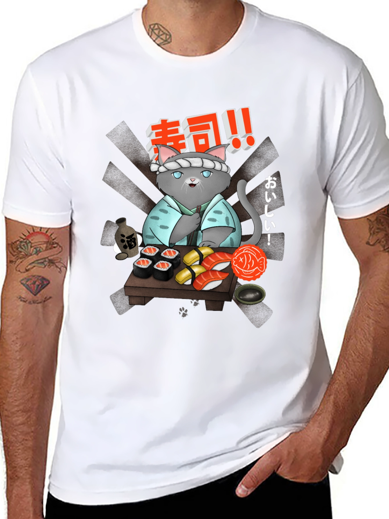 Sushi Cat T-Shirt