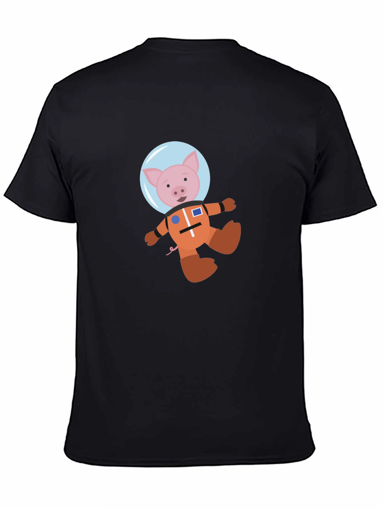 Astronaut Pig Graphic T-Shirt
