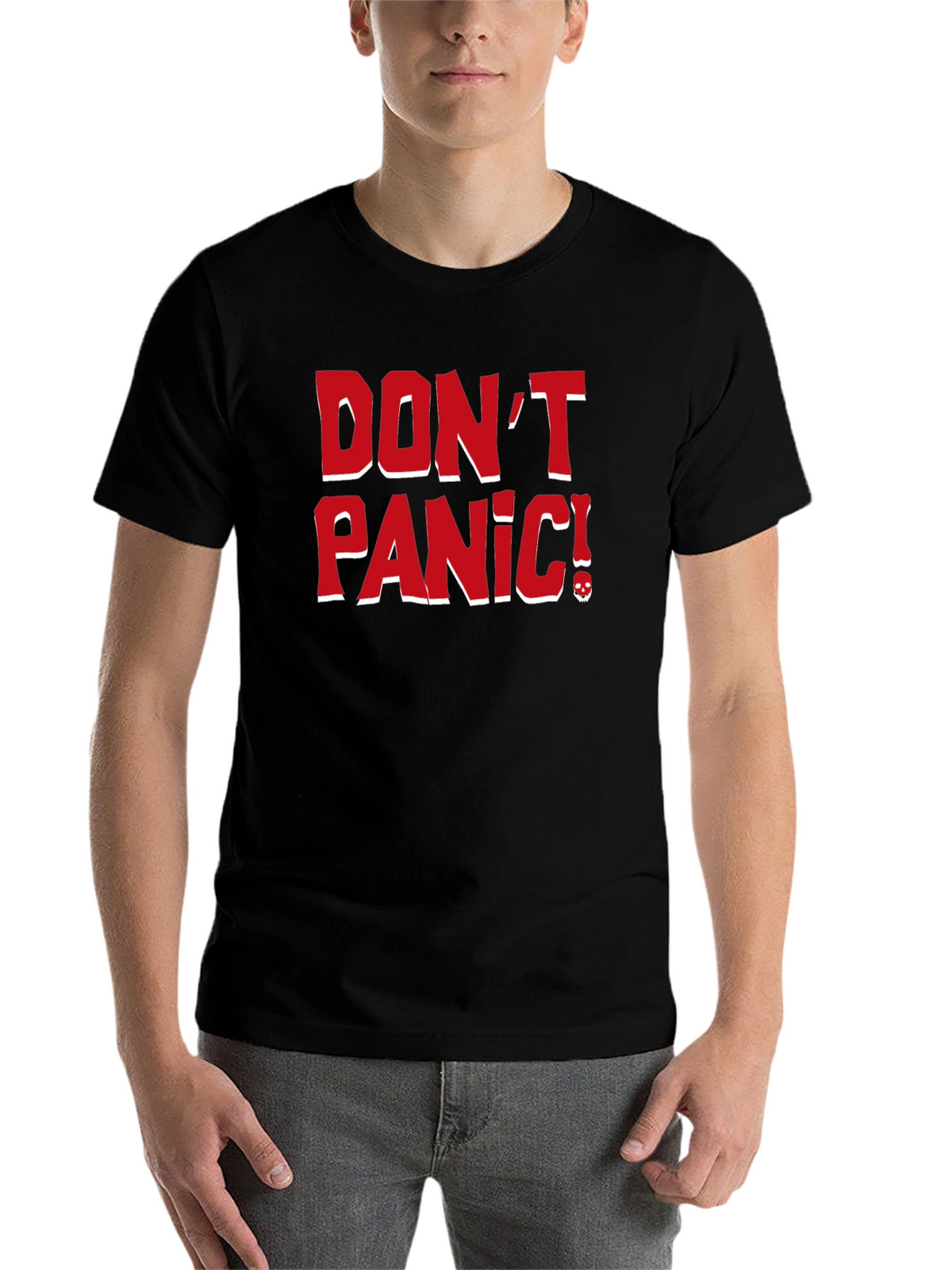 Dont Panic T-Shirt - Bold Graphic Tee