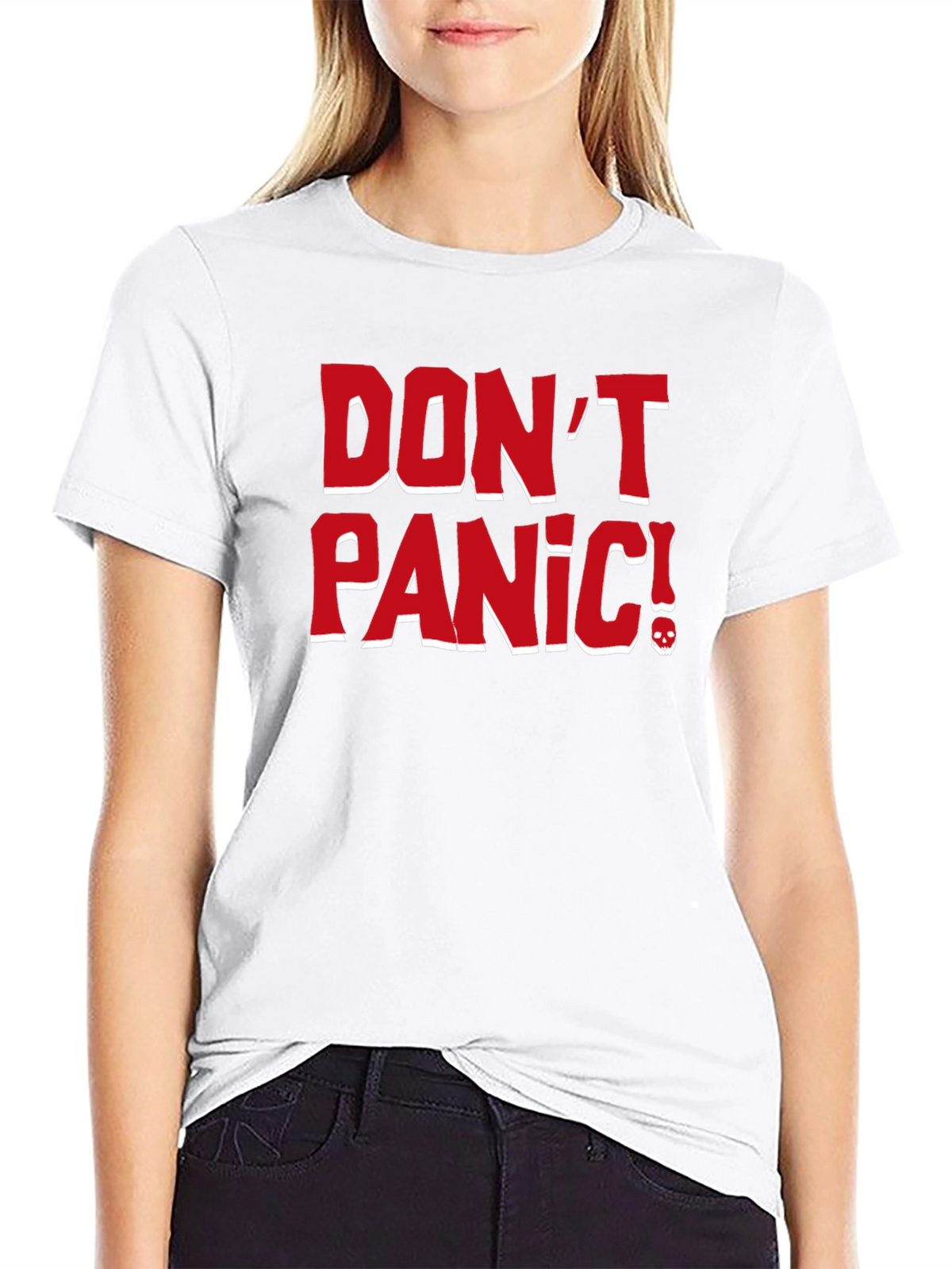 Dont Panic T-Shirt - Bold Graphic Tee