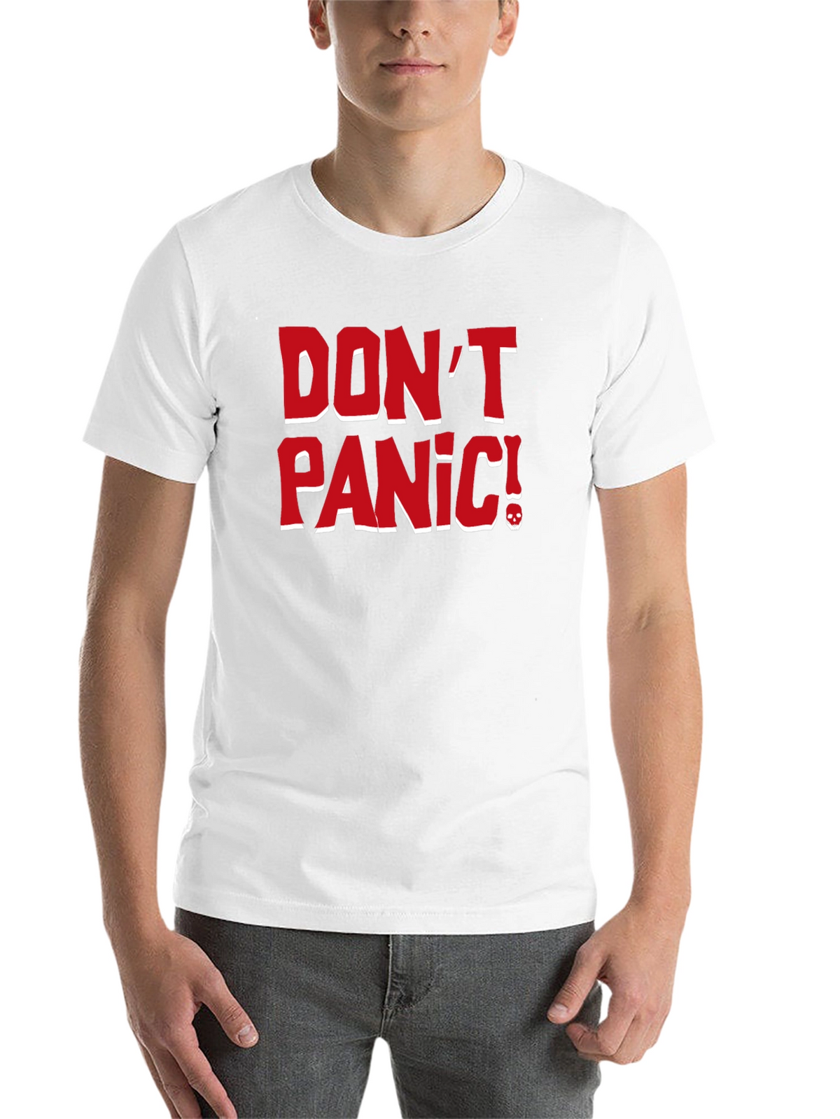 Dont Panic T-Shirt - Bold Graphic Tee
