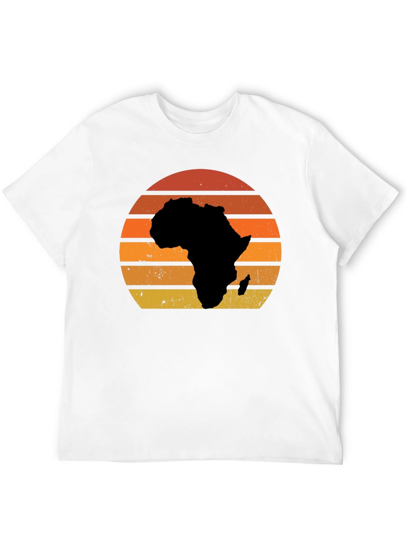 Africa Sunset T-Shirt - Black Graphic Tee