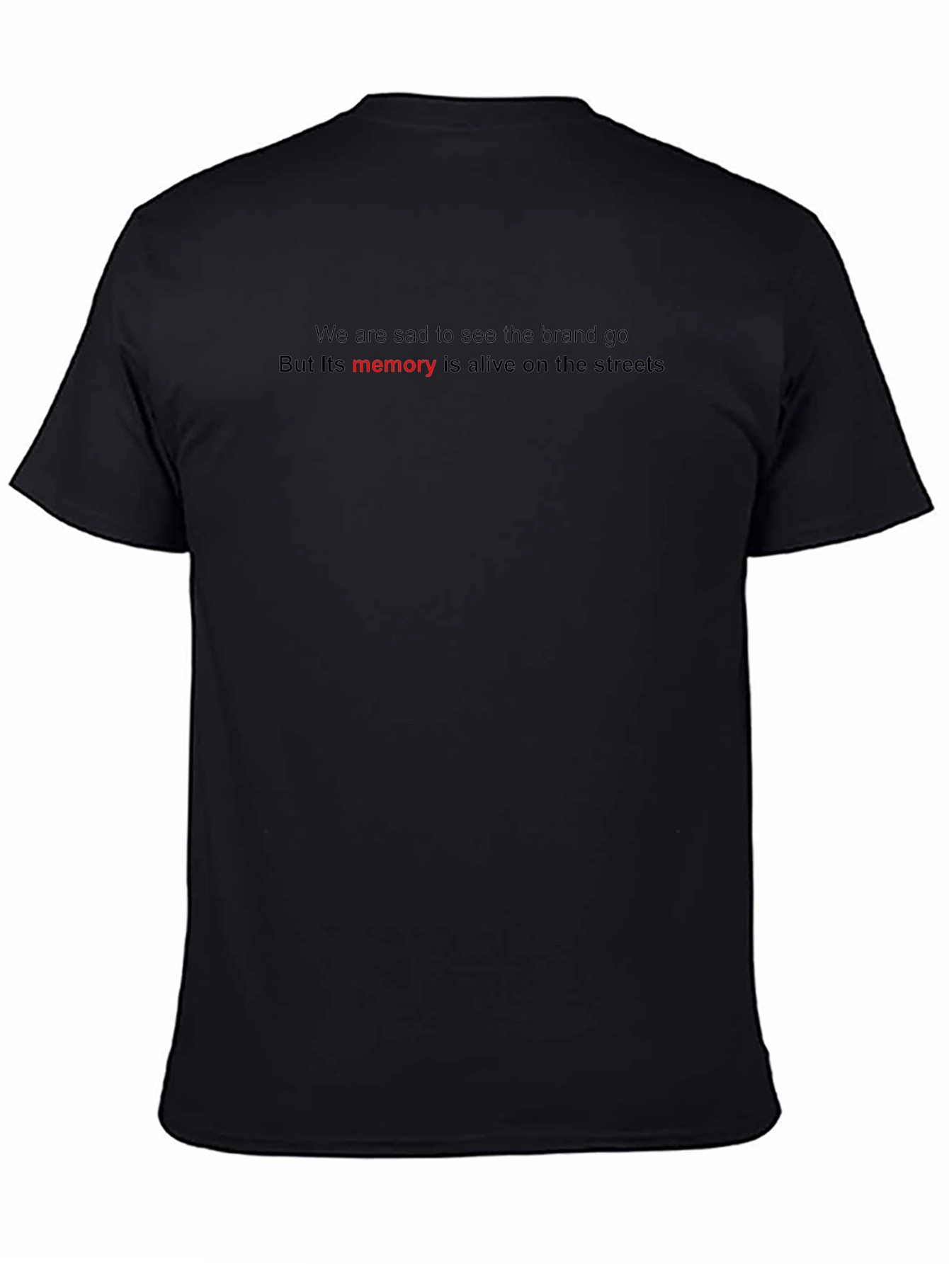 Streetwear Graphic T-Shirt - Memory Alive