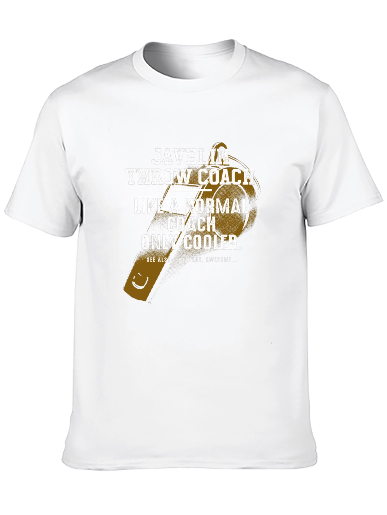 Javelin Throw Coach T-Shirt - Cool Coach Gift