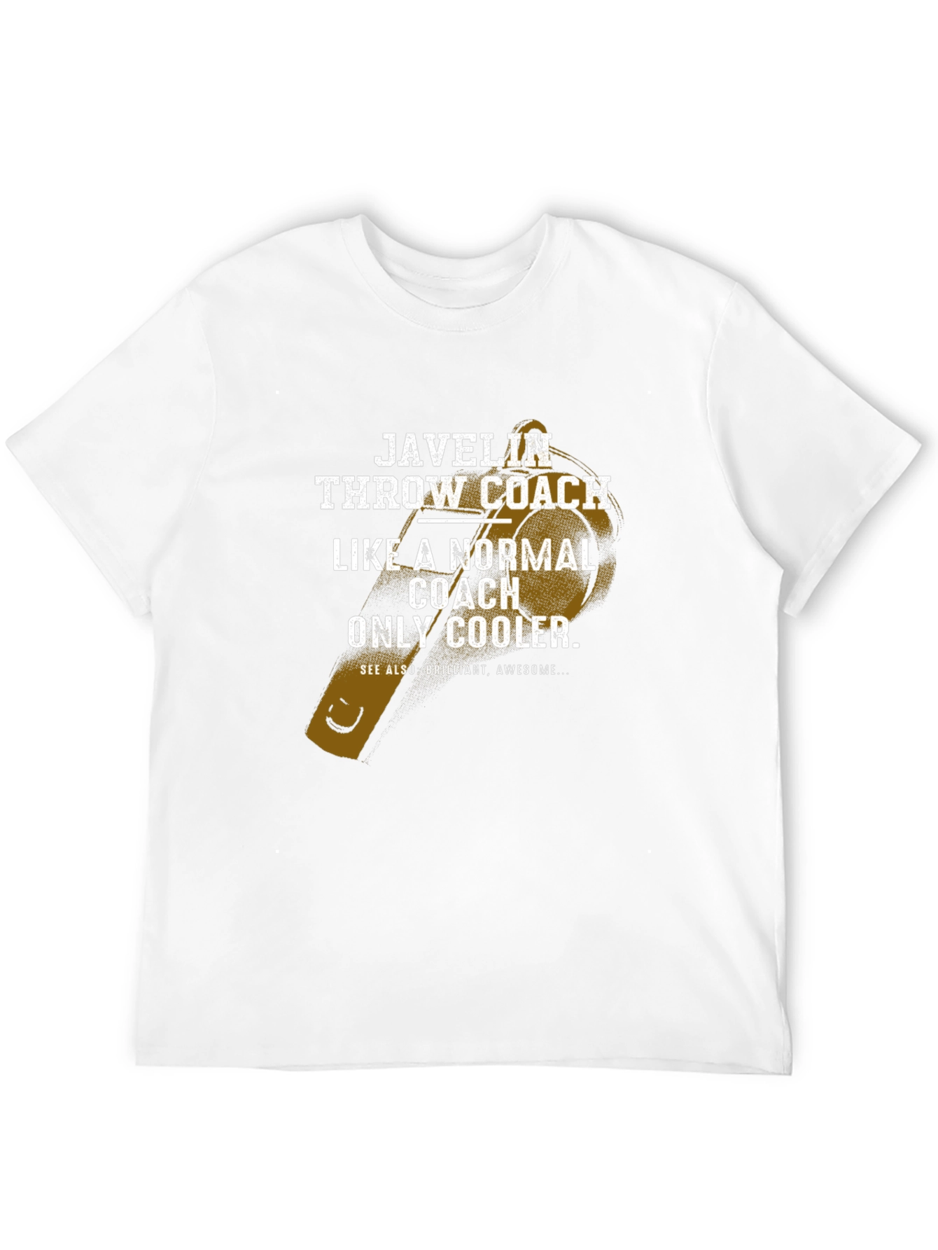 Javelin Throw Coach T-Shirt - Cool Coach Gift